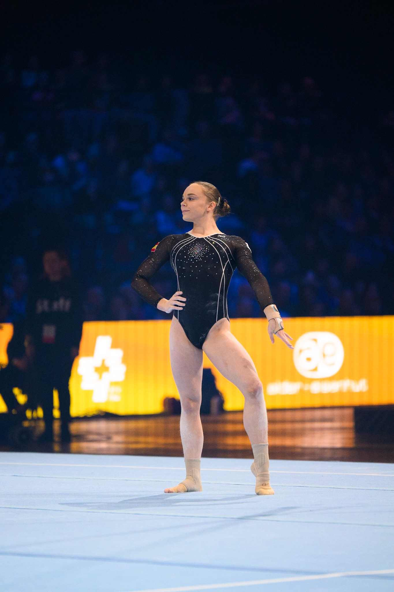 Swiss Cup Zurich 2022, Final, Floor ExerciseDepicted: Laura CasabuenaPhoto taken in Zurich, SUI on 2022-11-27Photo credits should read: Norman Seibert, CC BY-SA 4.0NIKON Z 9, NIKKOR Z 70-200mm f/2.8 VR S¹⁄₁₆₀₀ Sek. bei ƒ / 2,8File: DSC_2678.NEF