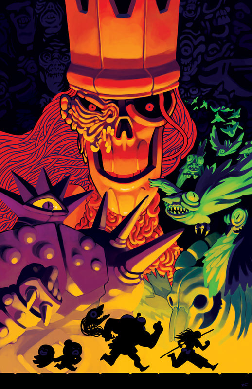 Pinup featured in Head Lopper #11, published by Image Comics