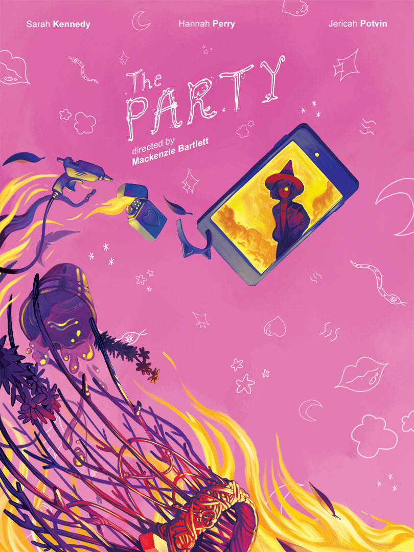Poster for indie film "The Party"