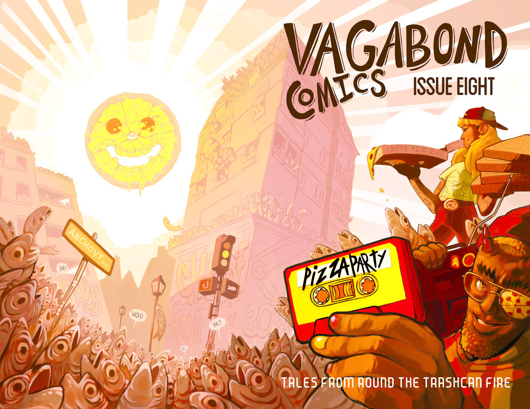 Cover for Vagabond Comics Issue Eight