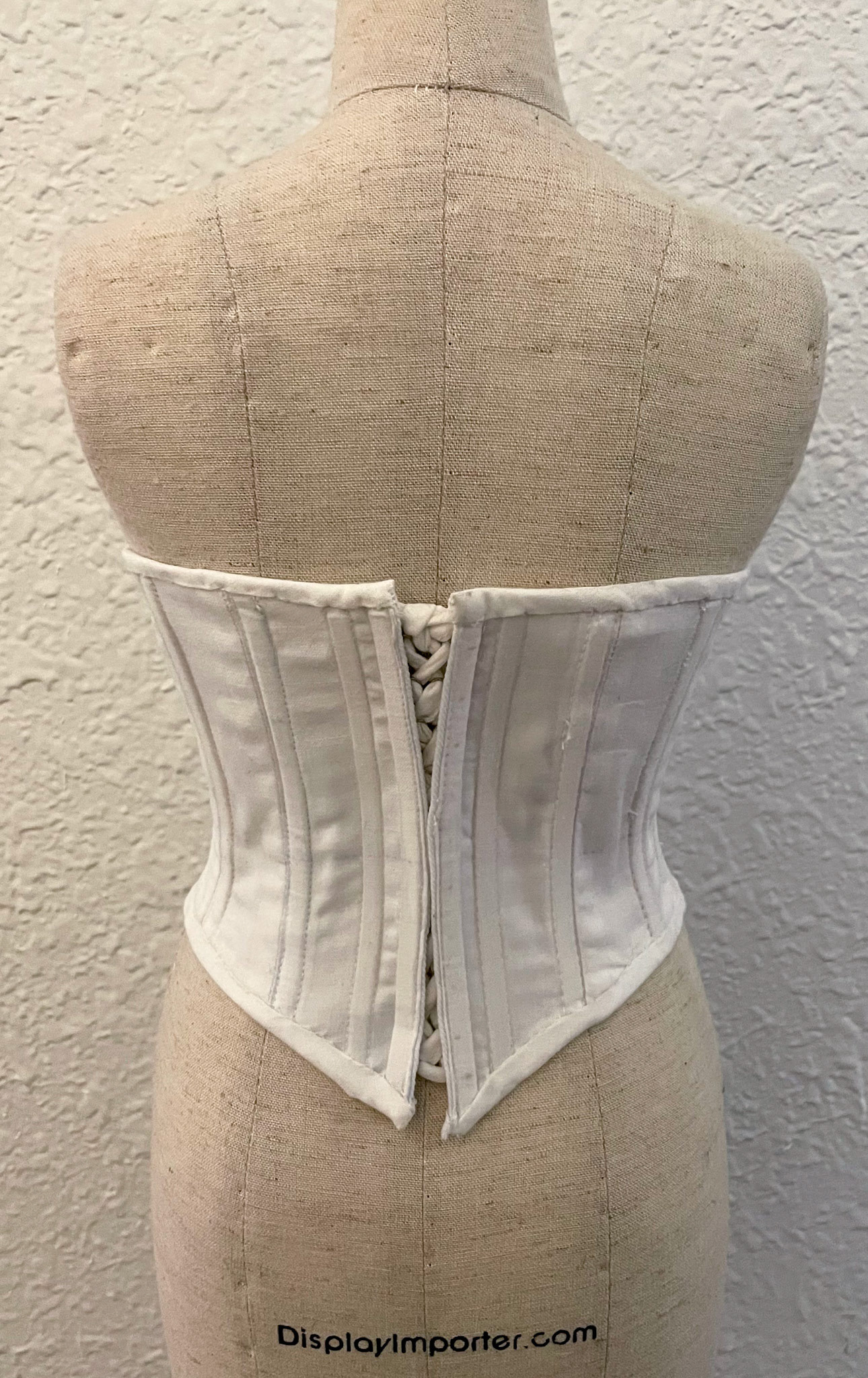 Completed Corset Back