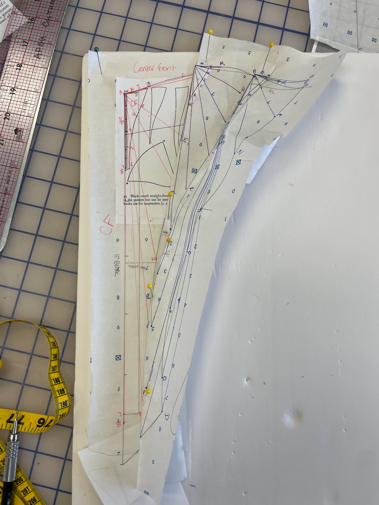 Gardenia Ball Corset Pattern