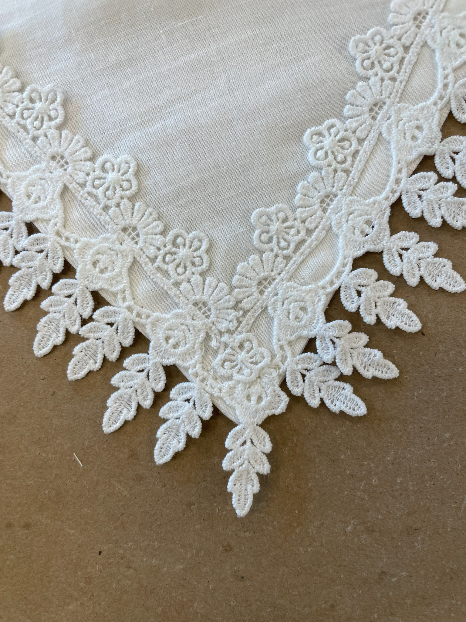 Lace Detail Collar