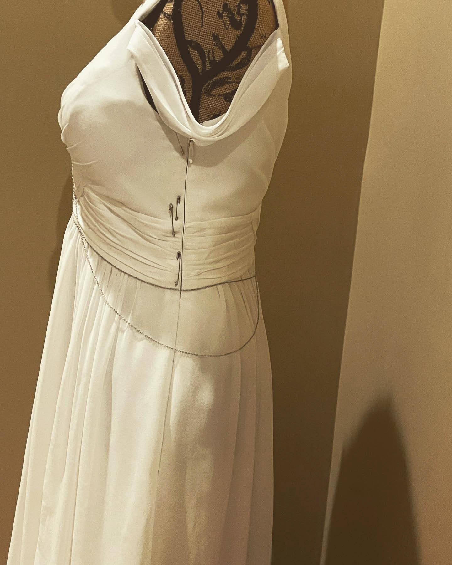 Athena Wedding Dress Alterations Markings