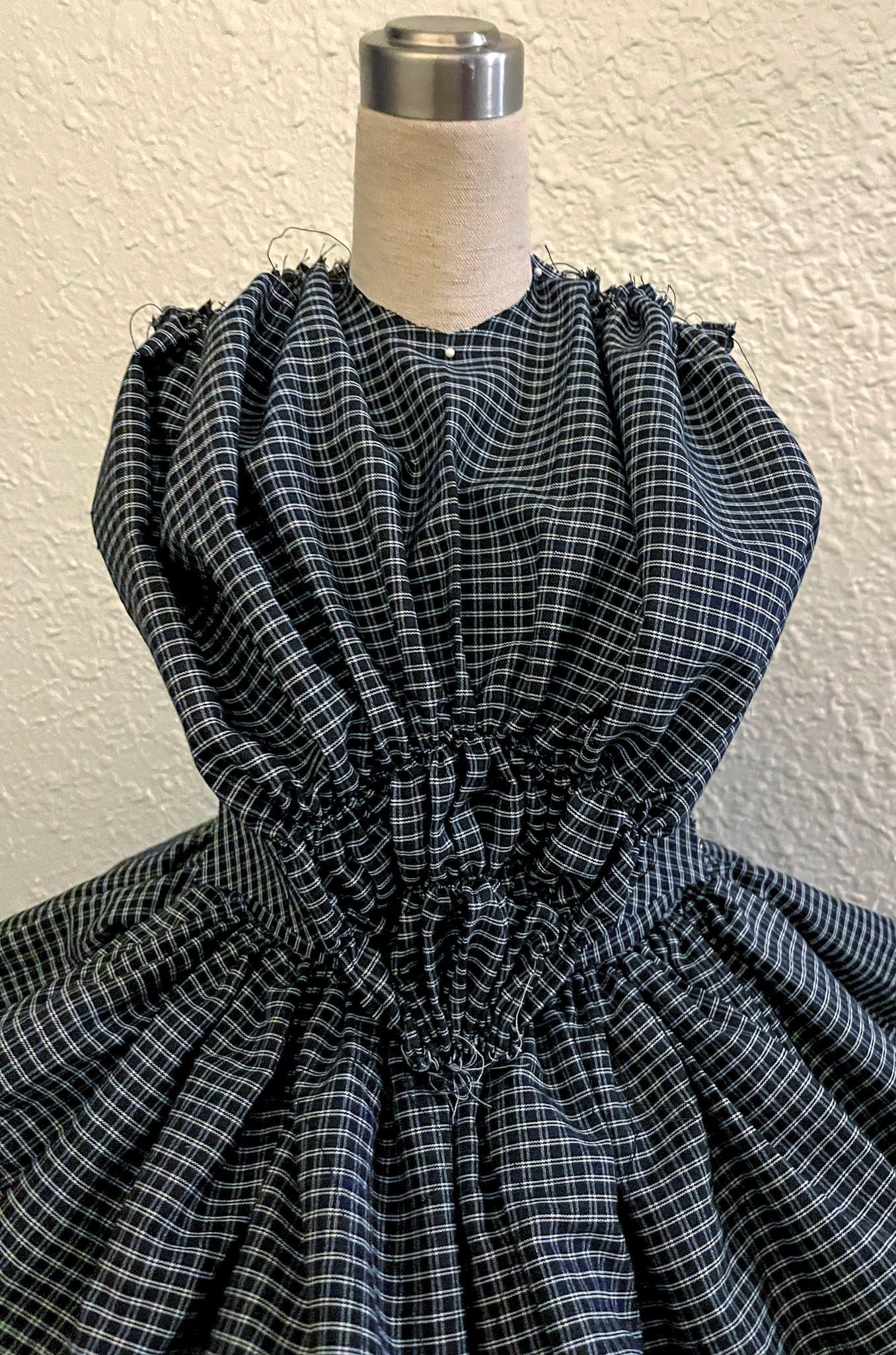Bodice Front with Overlay