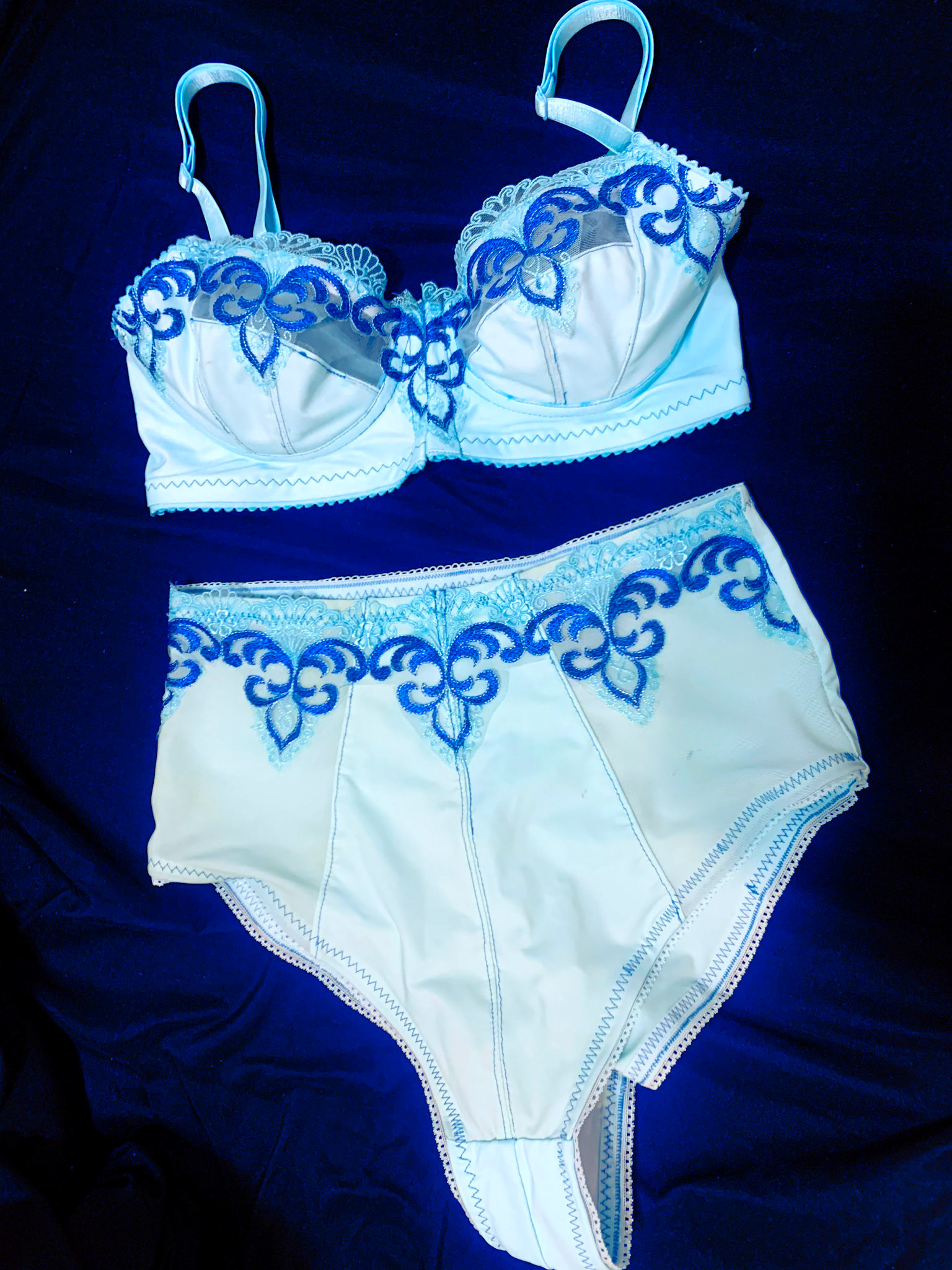 Mermaid Bra and Panty Set