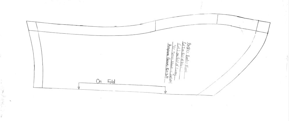Bodice Front Pattern