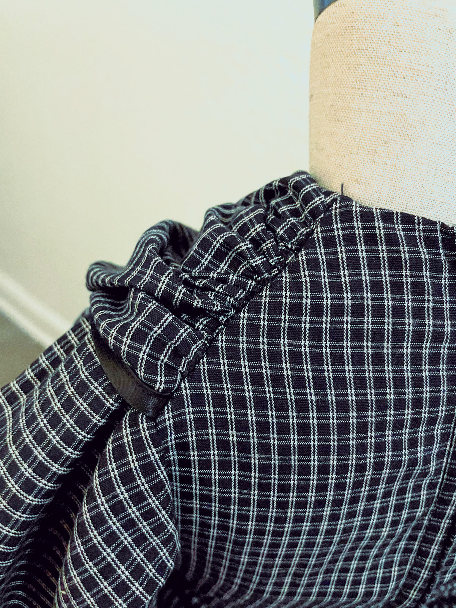 Gathered Shoulder Seam