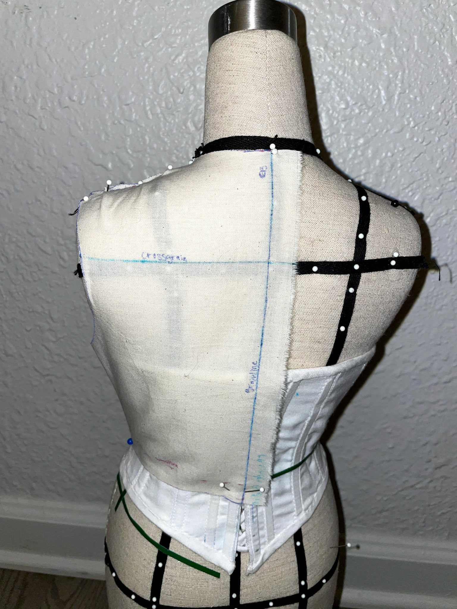 Bodice Drape Back