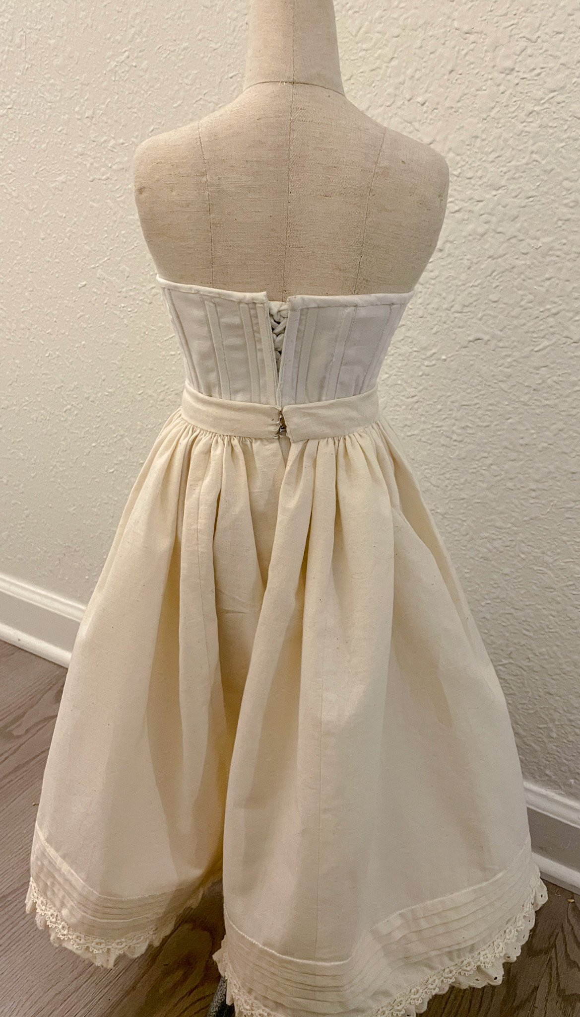 Finished Petticoat Back