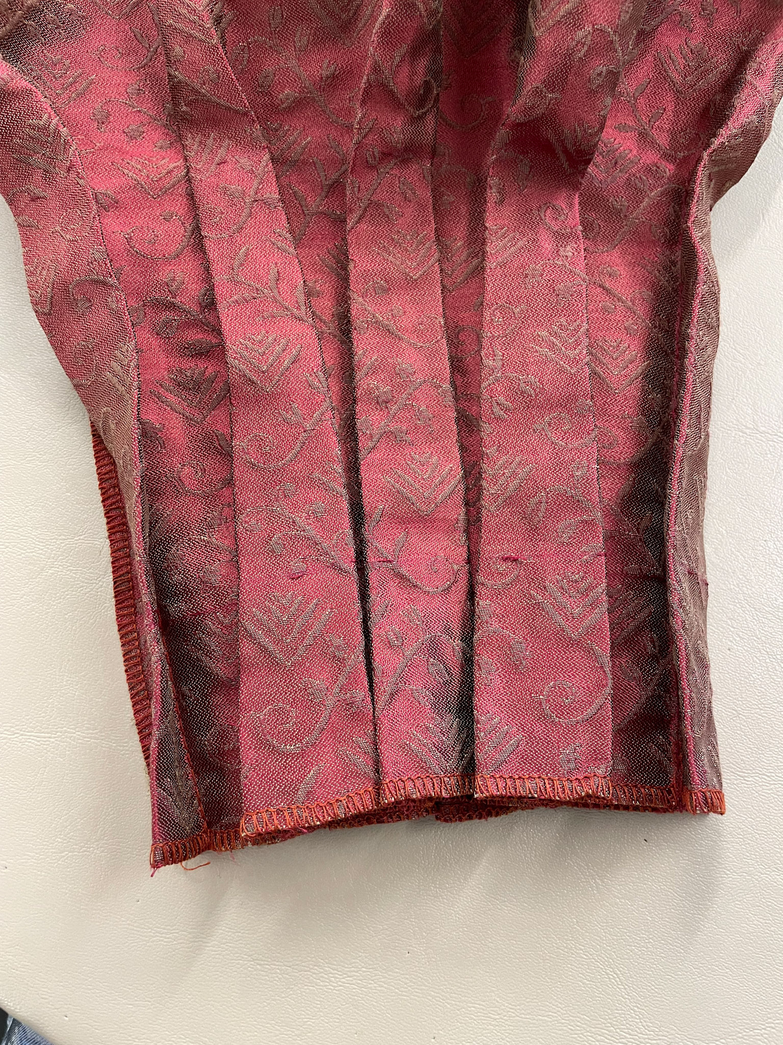 Pleated Sleeve Cuff of Dame Quickly's Dress