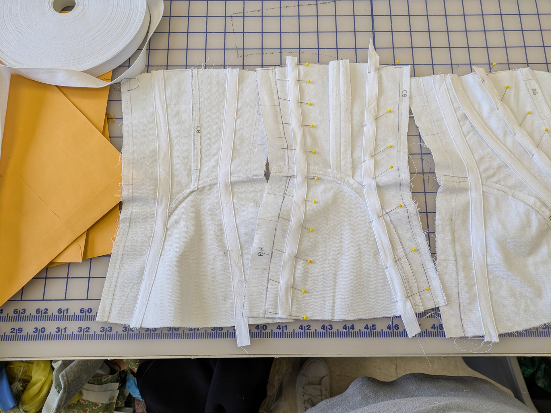 Mrs. Van Buren Gardenia Ball Corset