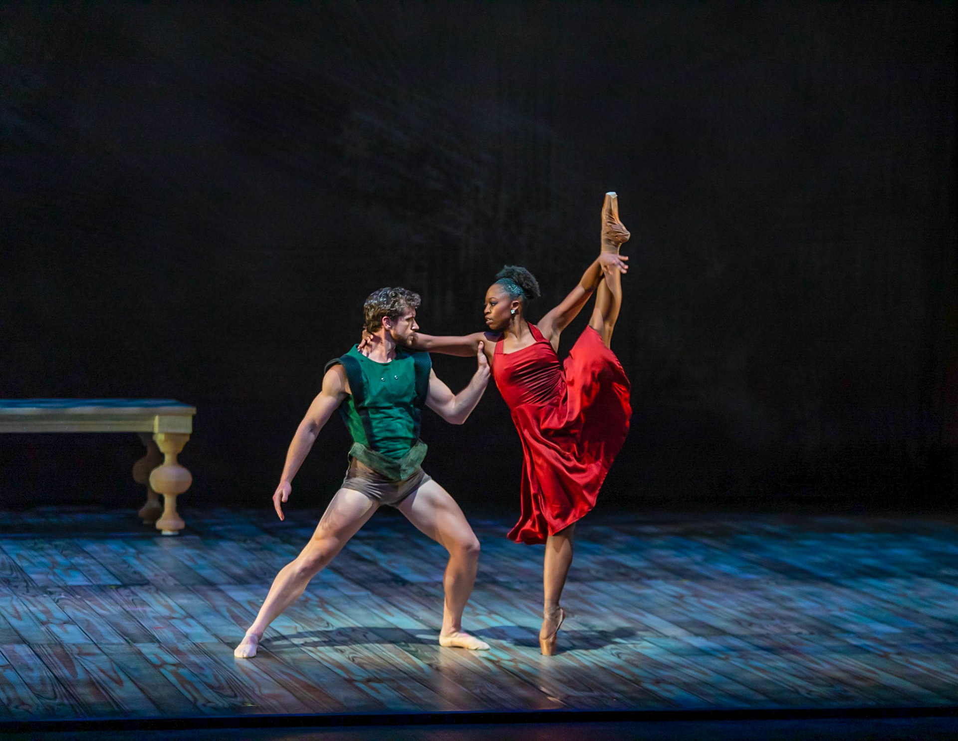 Shakespeare (Brian Waldrep) Lucy (Imani Sailers)