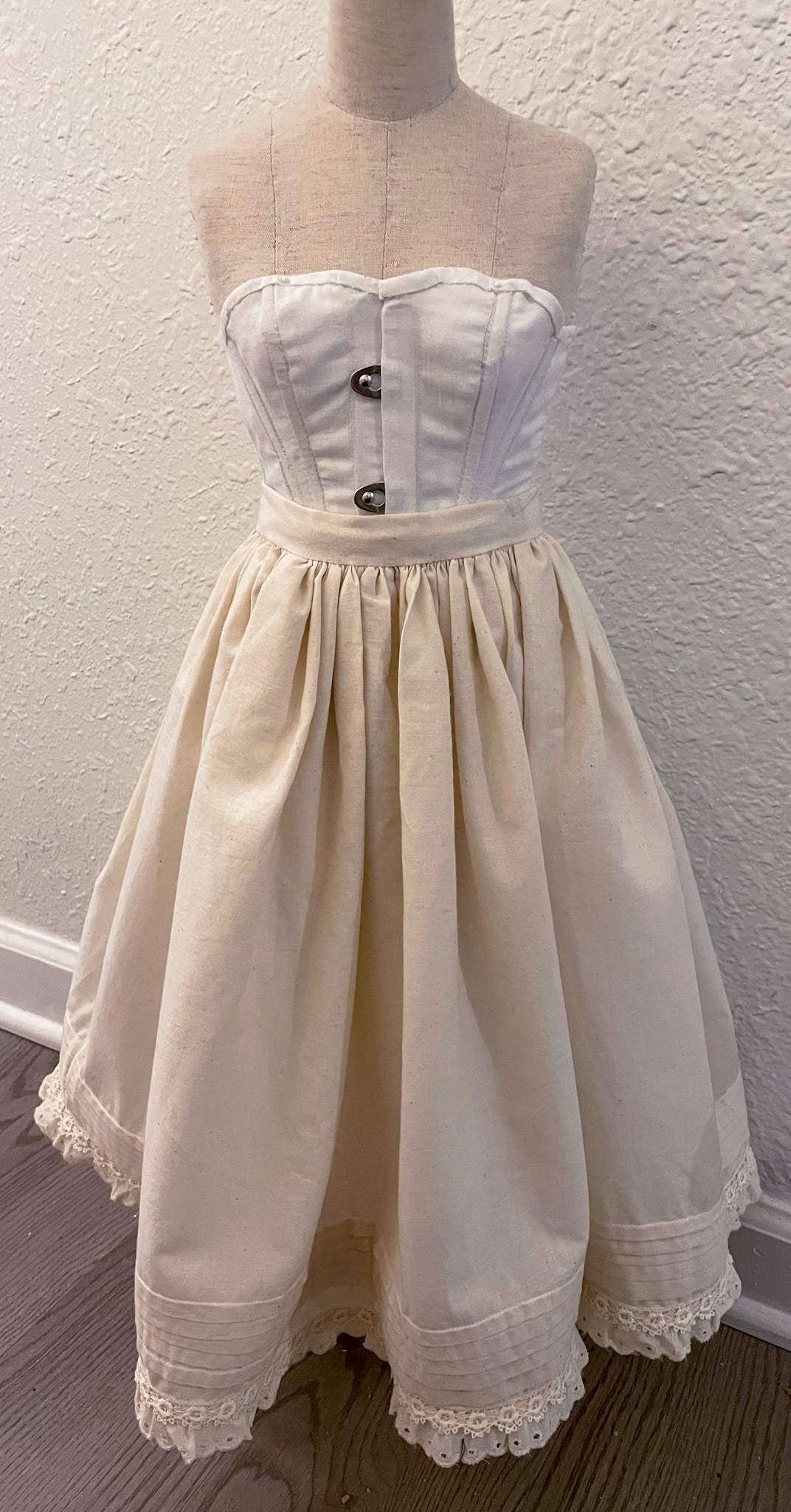 Finished Petticoat Front
