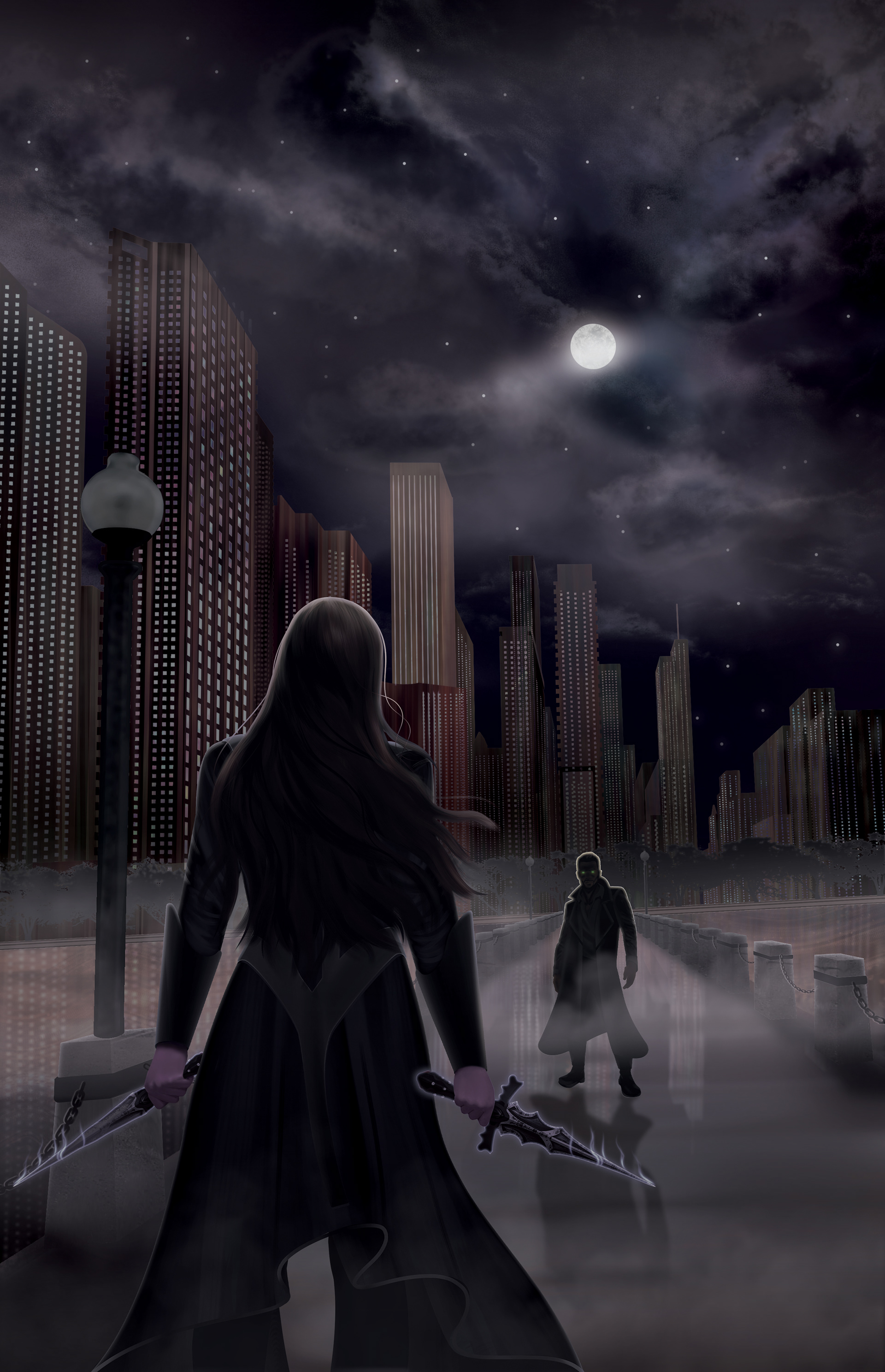 Cover Illustration for Scarlet Ashes by Mianke Fourie