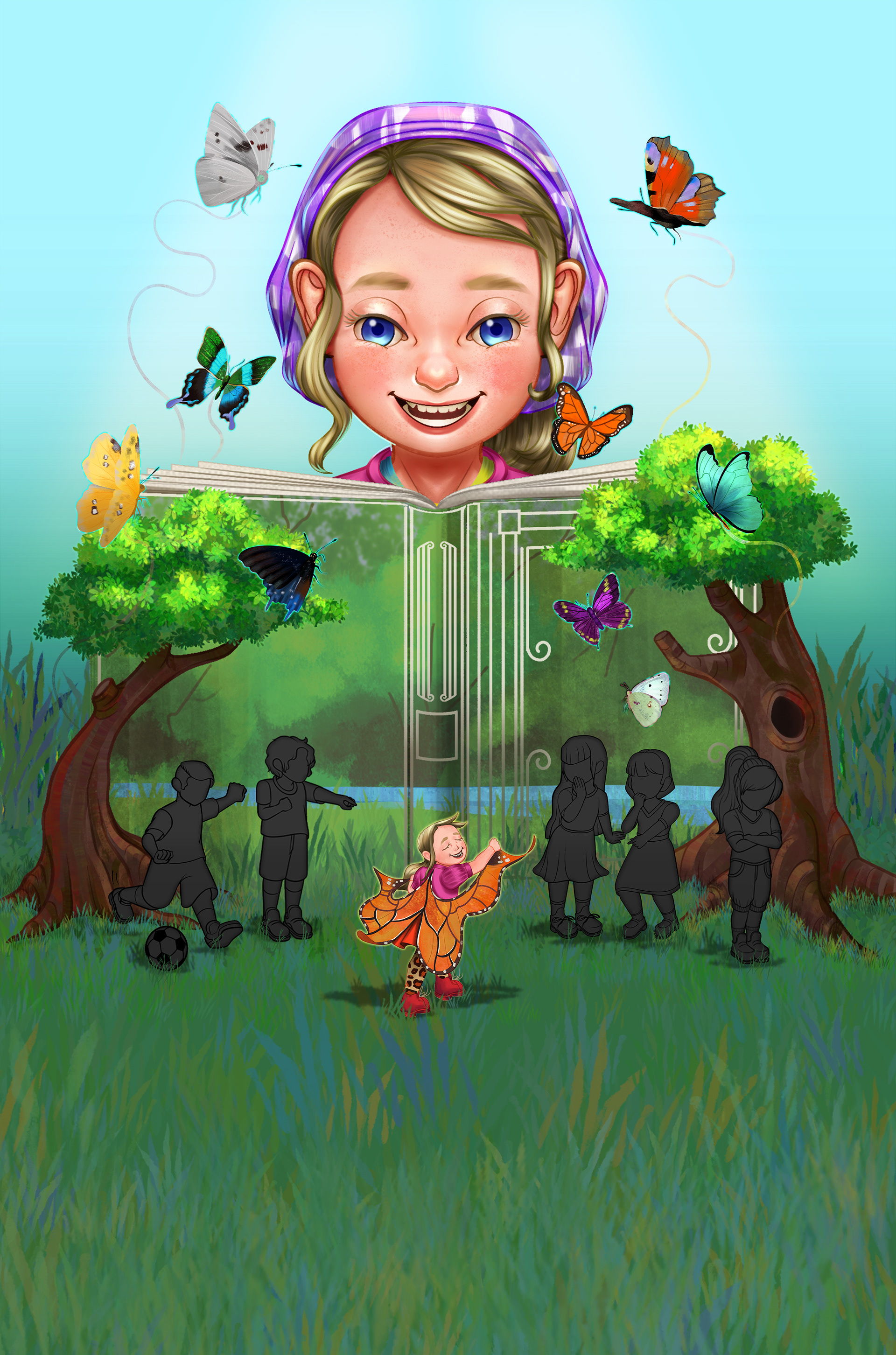 Cover Illustration for Sara's Diary by Karen Okum
