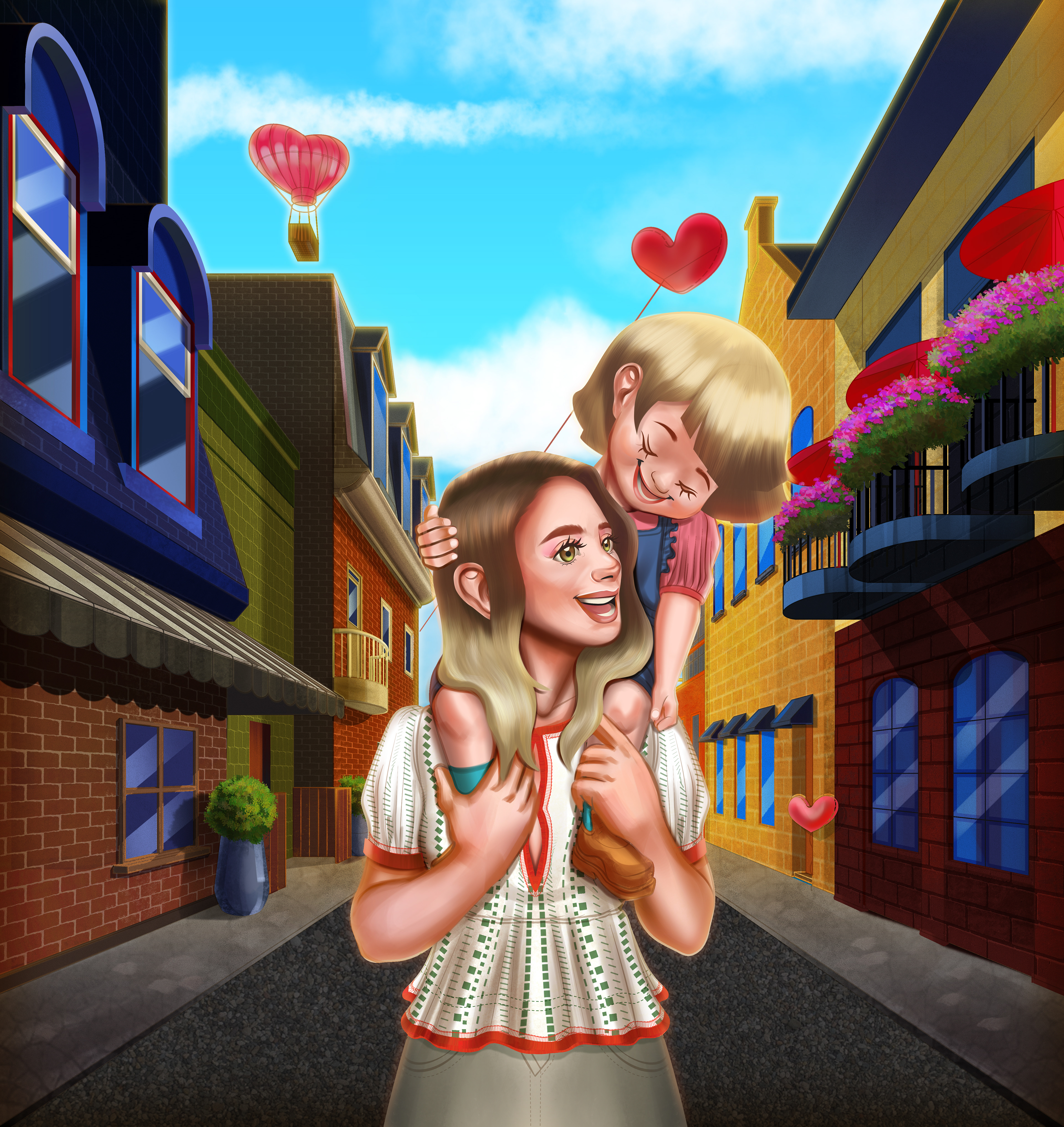 Cover Illustration for We'll Be More Than Just OK