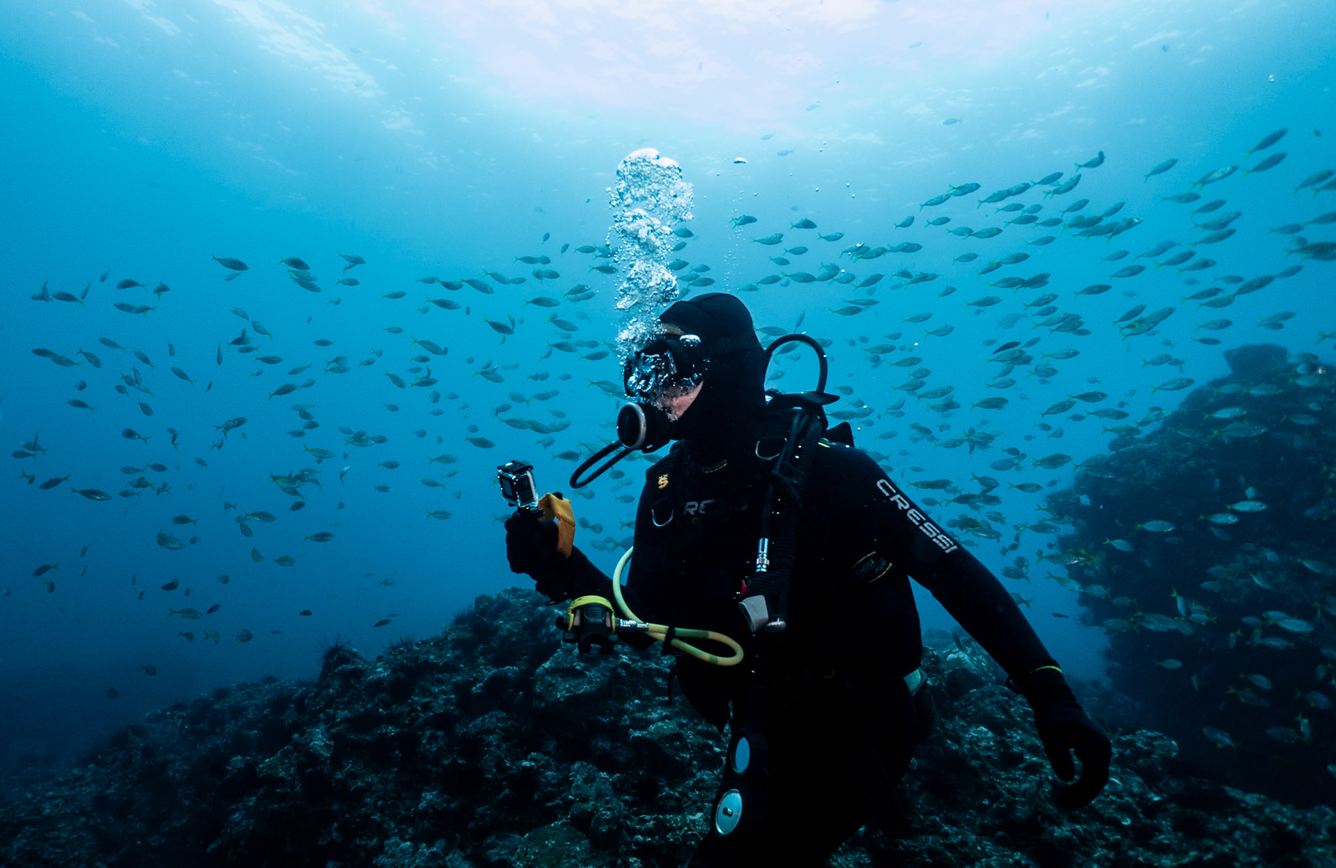 scuba shoot