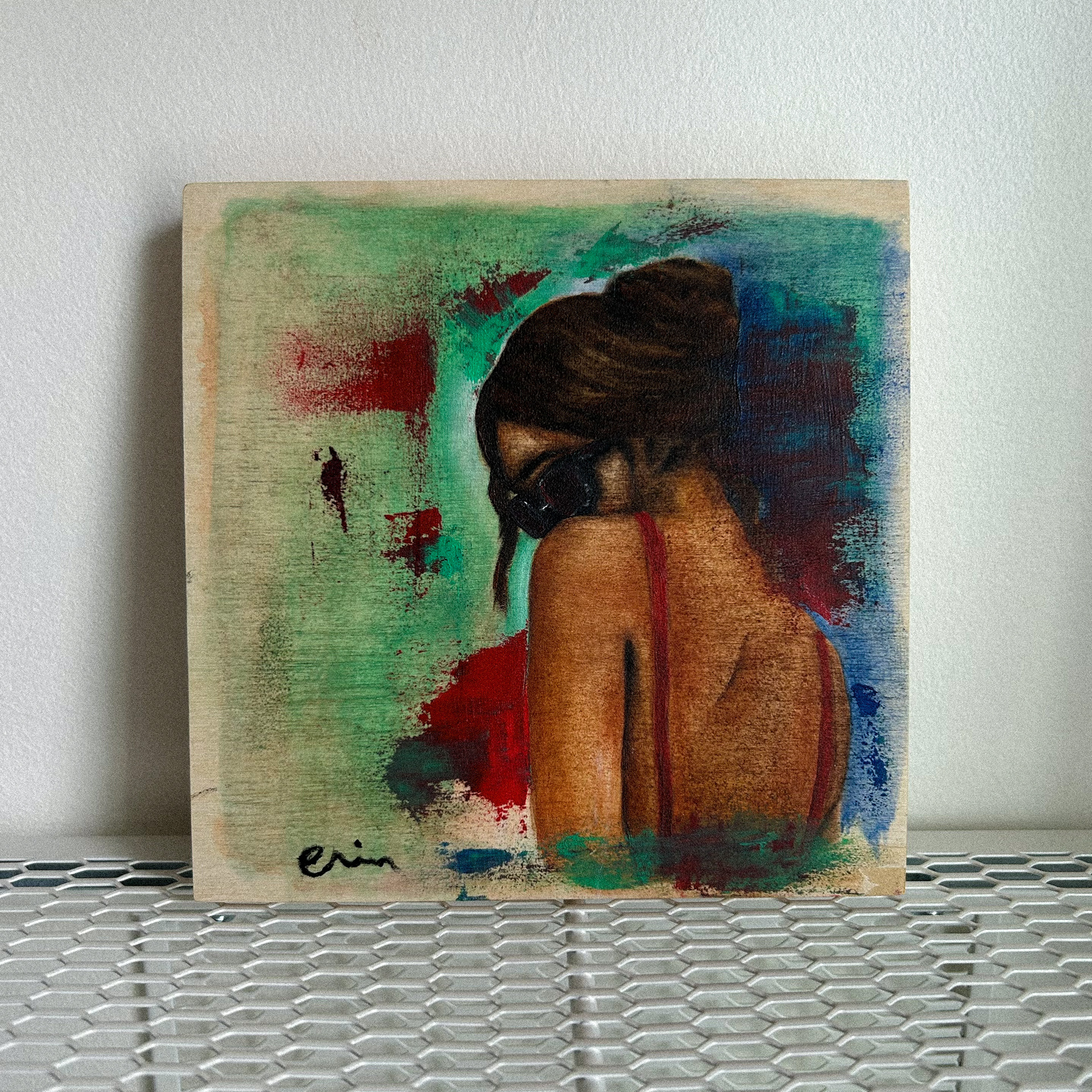 Oil on Wood 