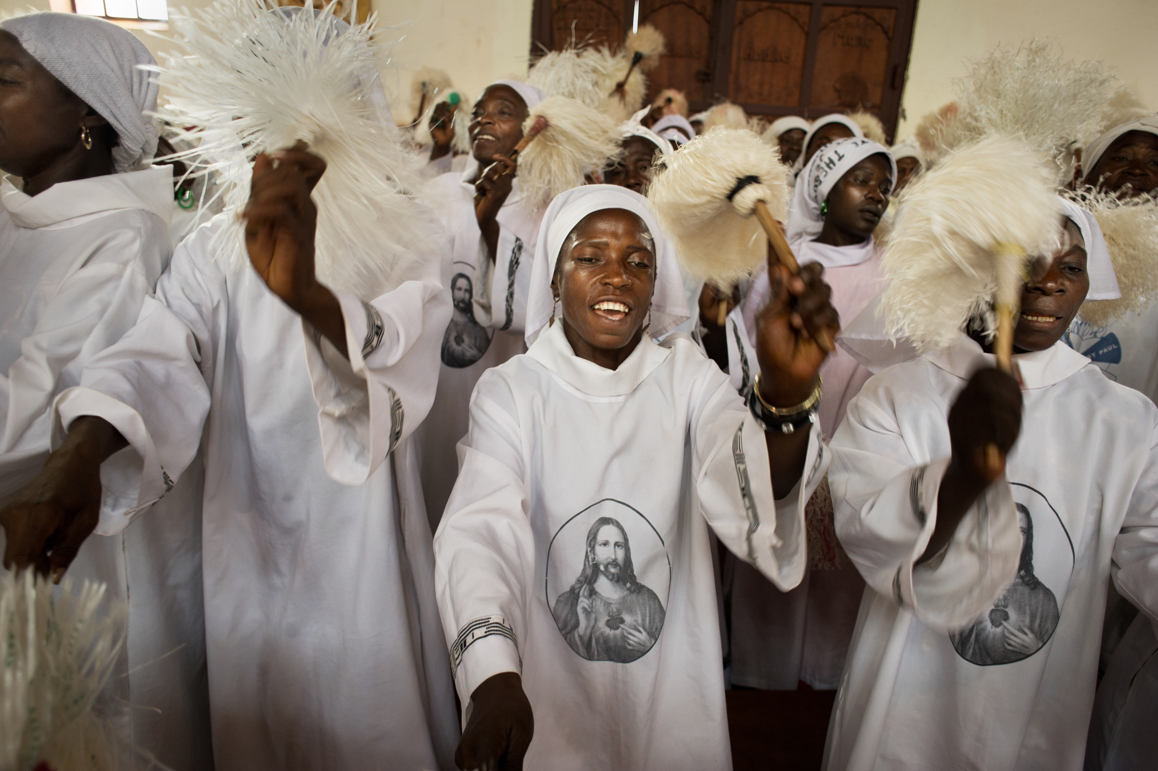 Sunday Mass at the Cathedral of Doume, Cameroon, 2012