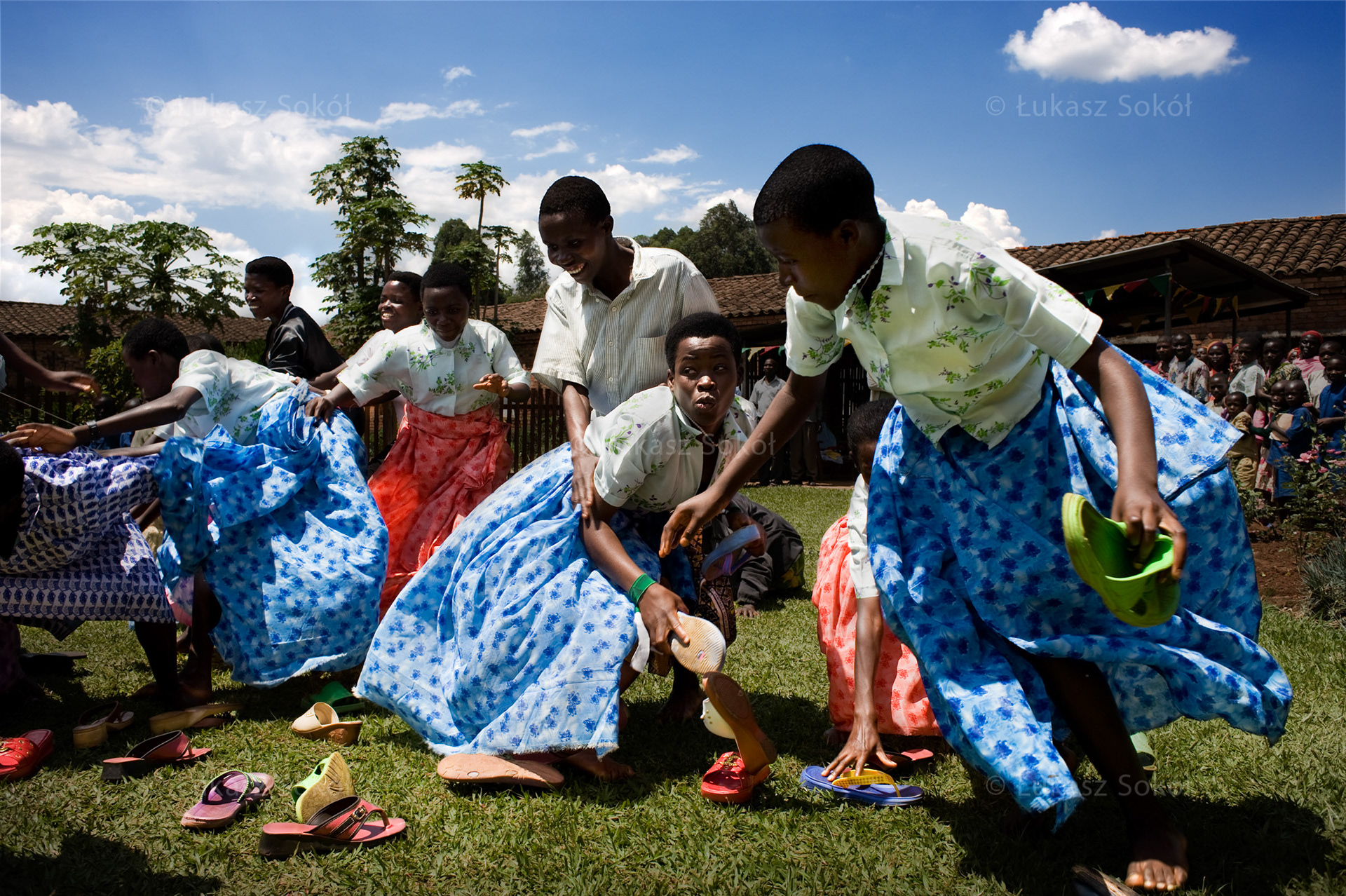 A sports tournament for children at the mission in Buraniro run by Polish missionaries – the Canons of the Holy Spirit.  Buraniro, Burundi, 2010