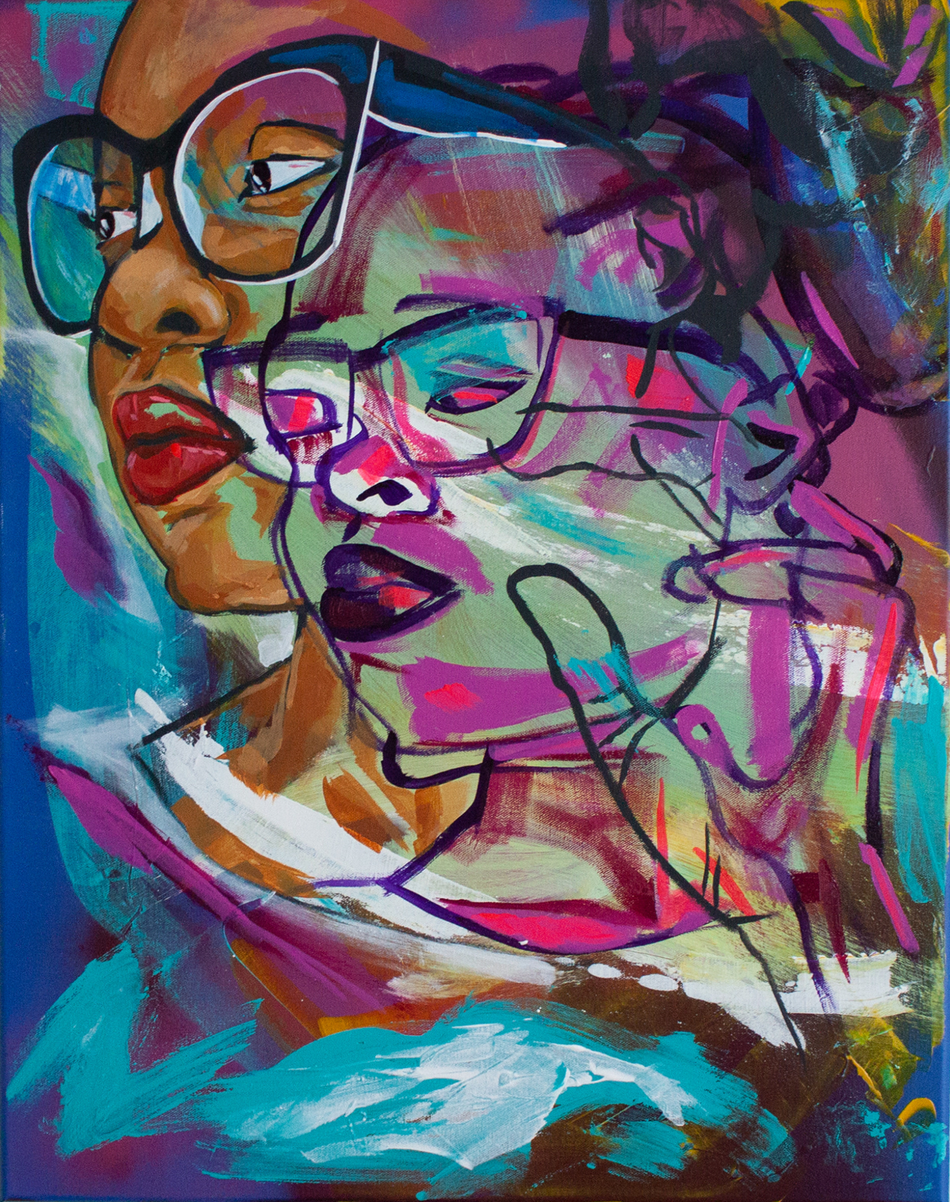 Absolutely Undone 71.12 x 55.88cm 28 x 22