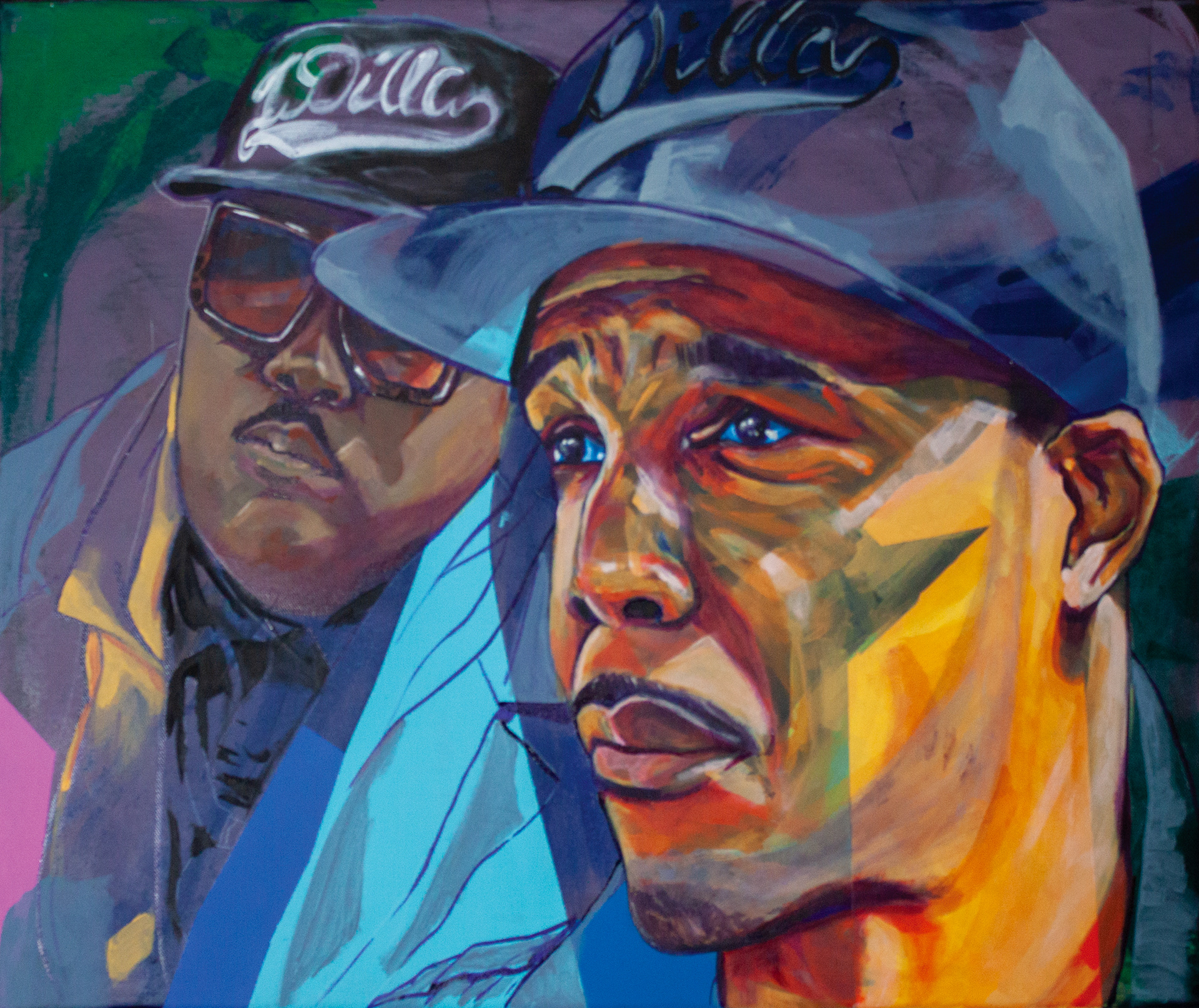 Globetrottin Emcees 50.8 x 60.96cm 20 x 24