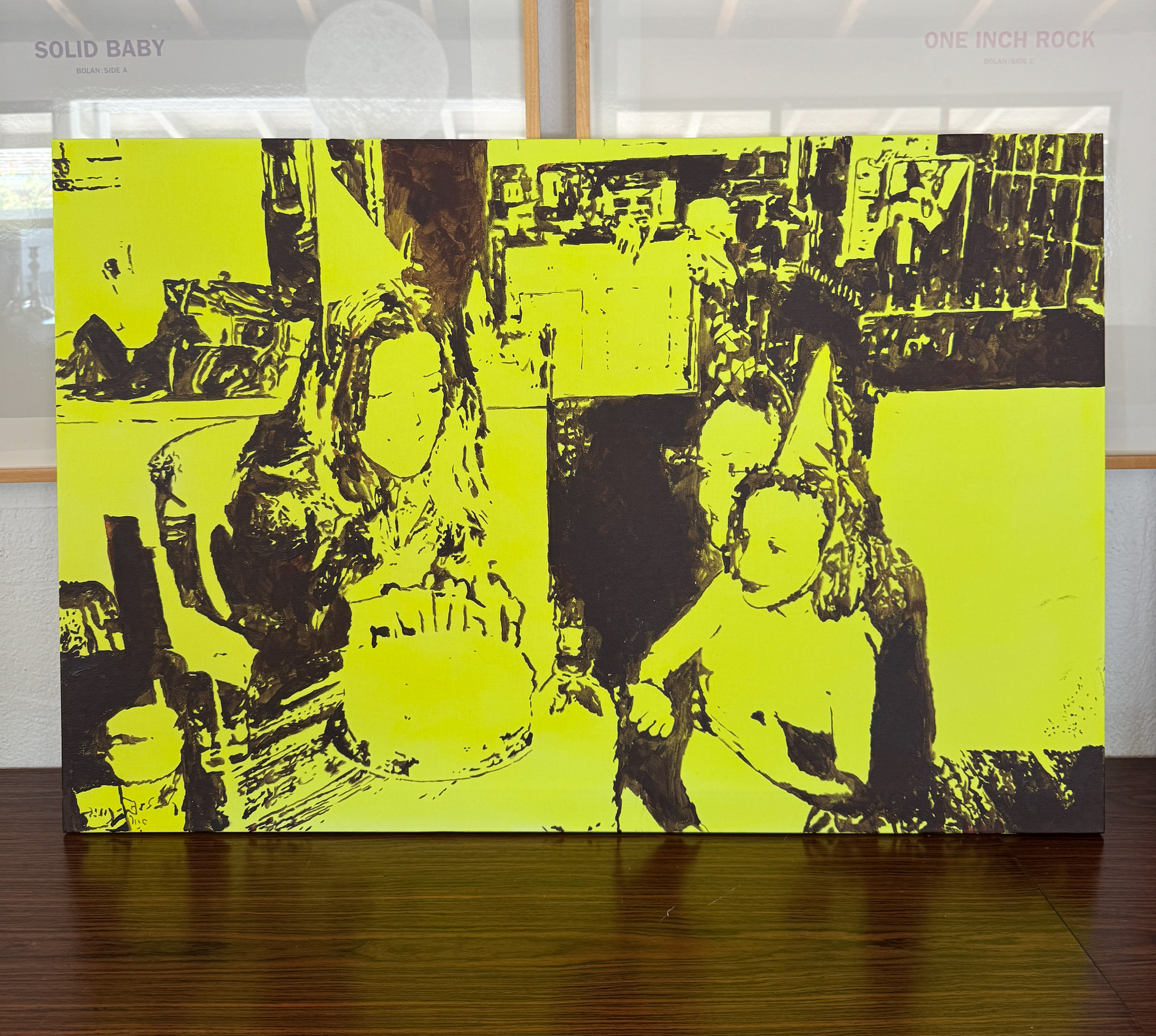 "4th Birthday", 24x36 inches, Acrylic on Canvas