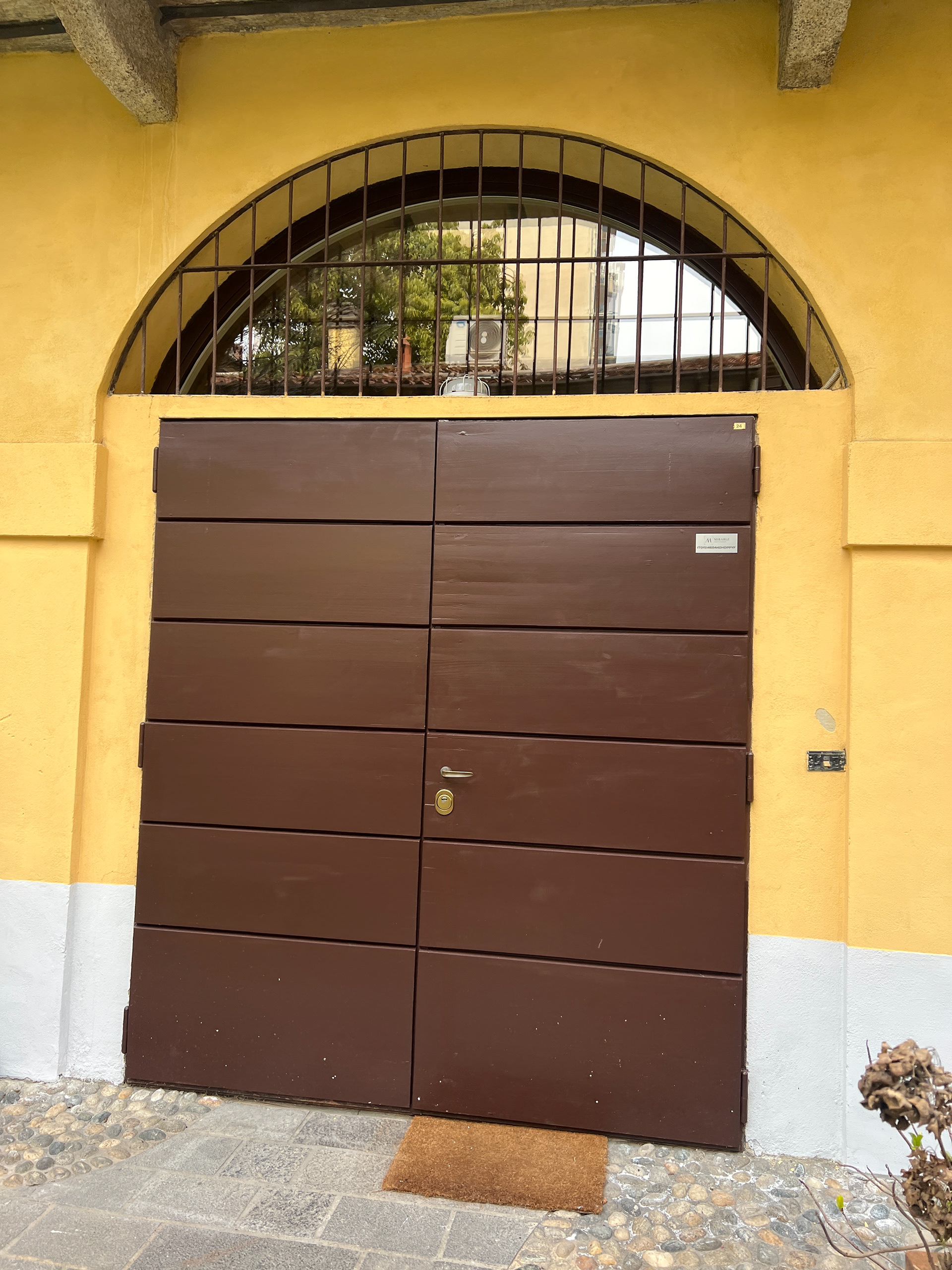 The door to our apartment