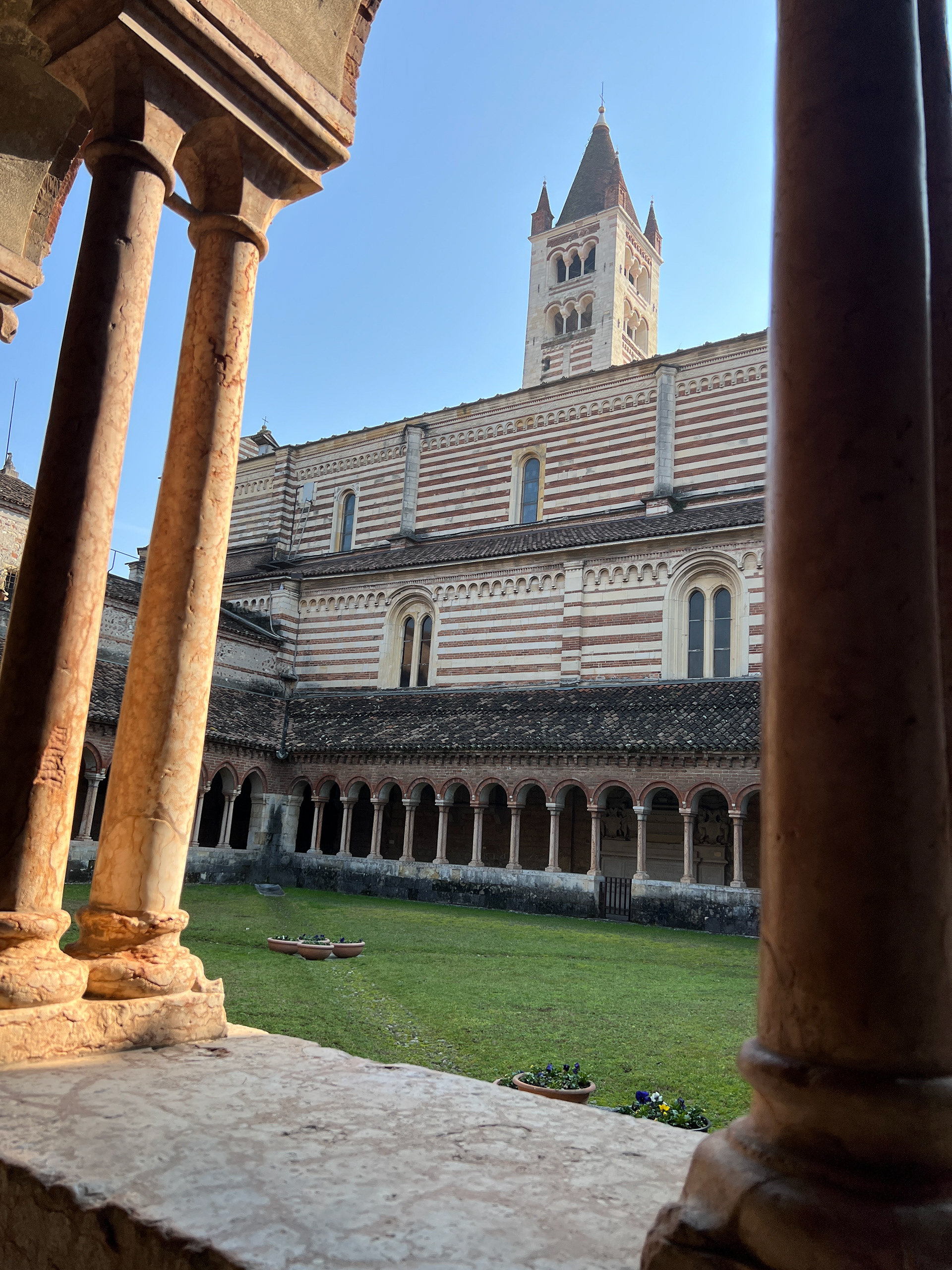 Courtyard of Basilica di San Zeno Maggiore