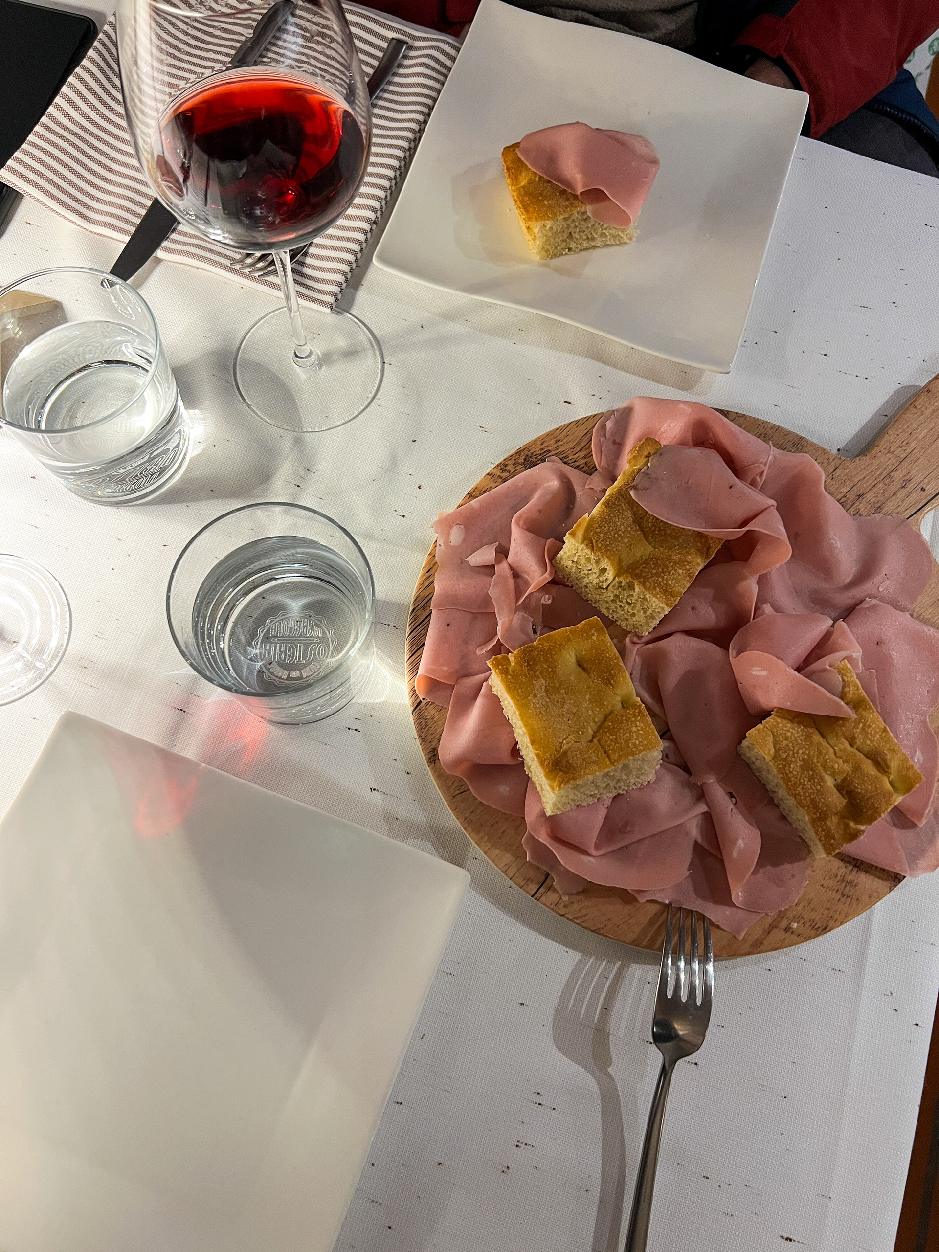 Appetizer at Osteria La Fregola