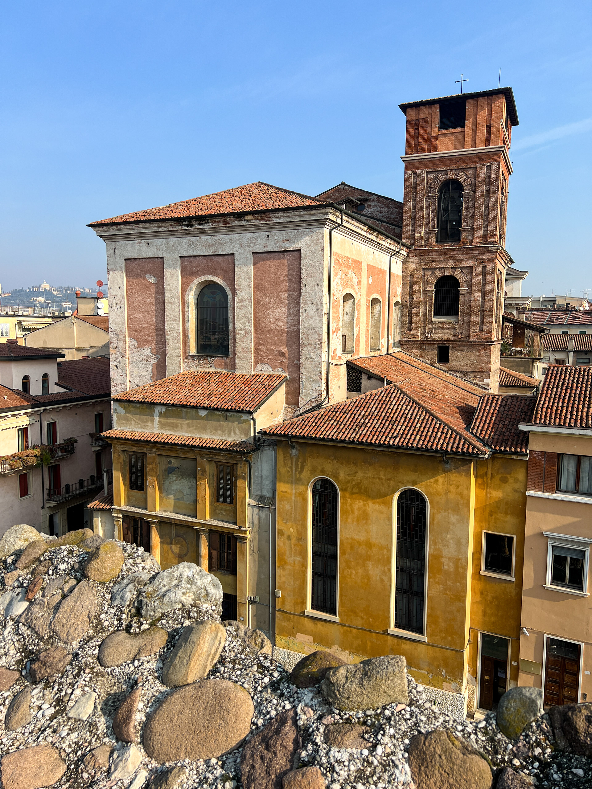 A view from the top of Arena di Verona