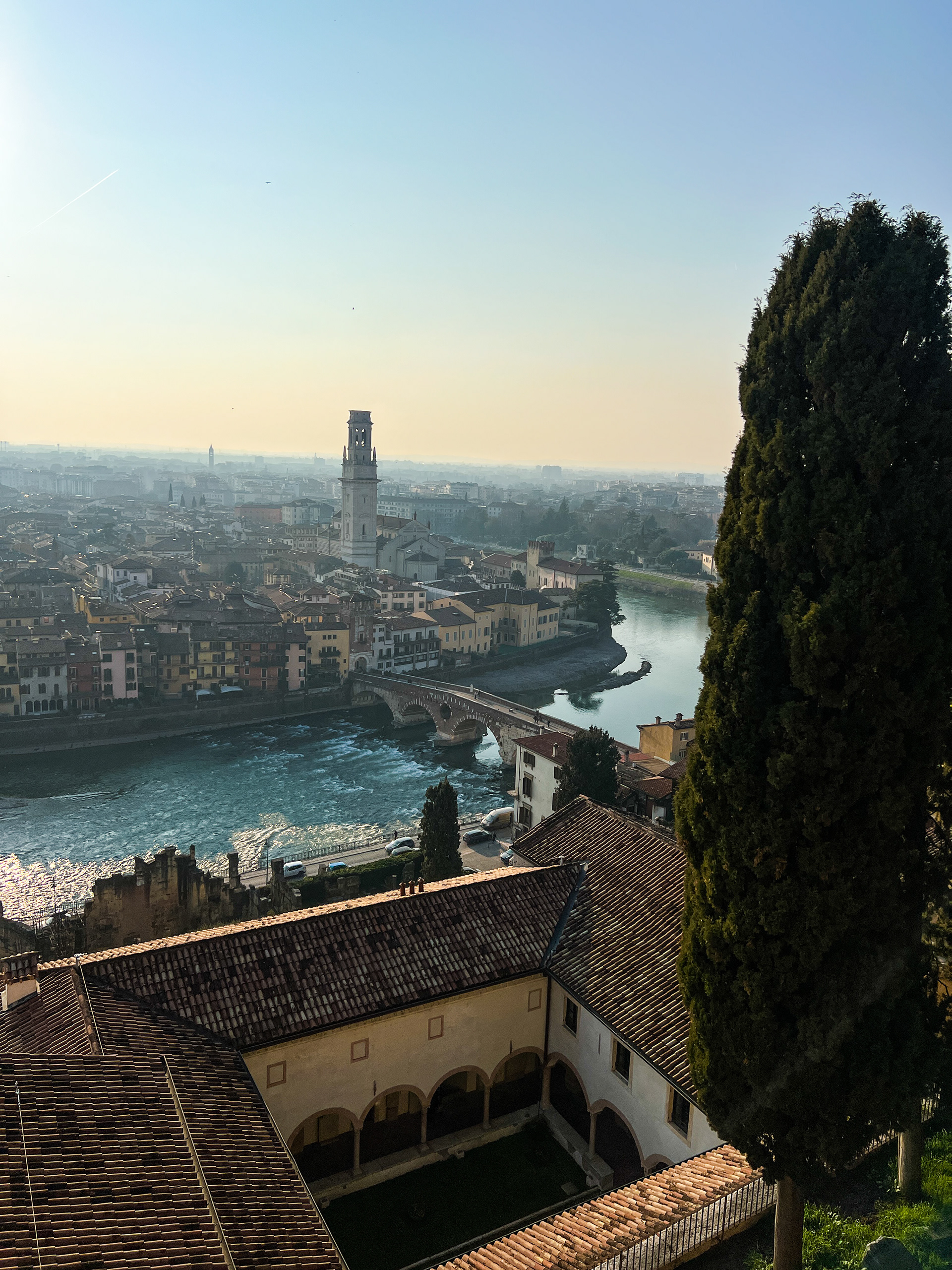 View from Castel San Pietro viewpoint