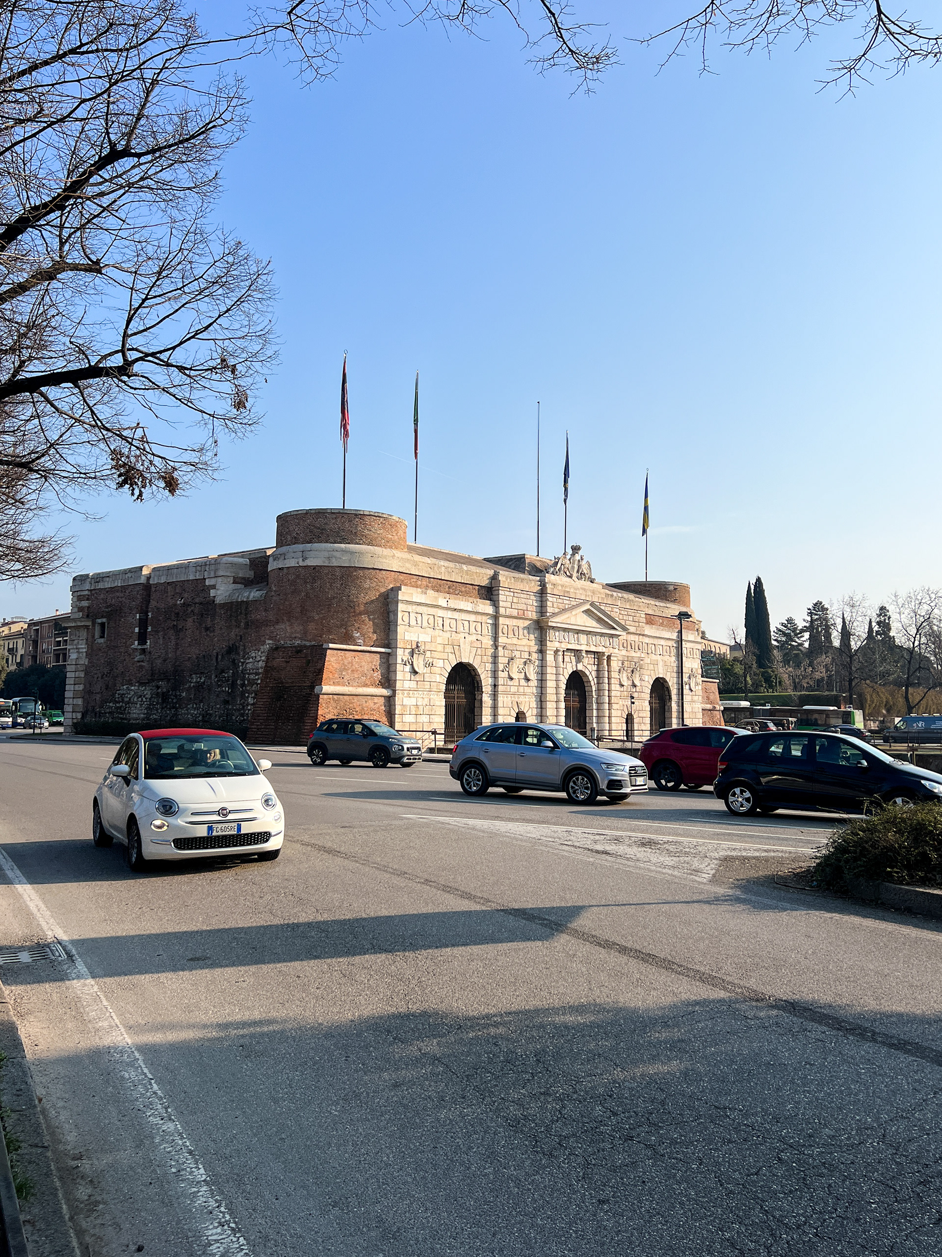 Porta Nuova, a gateway to the historic center of Verona
