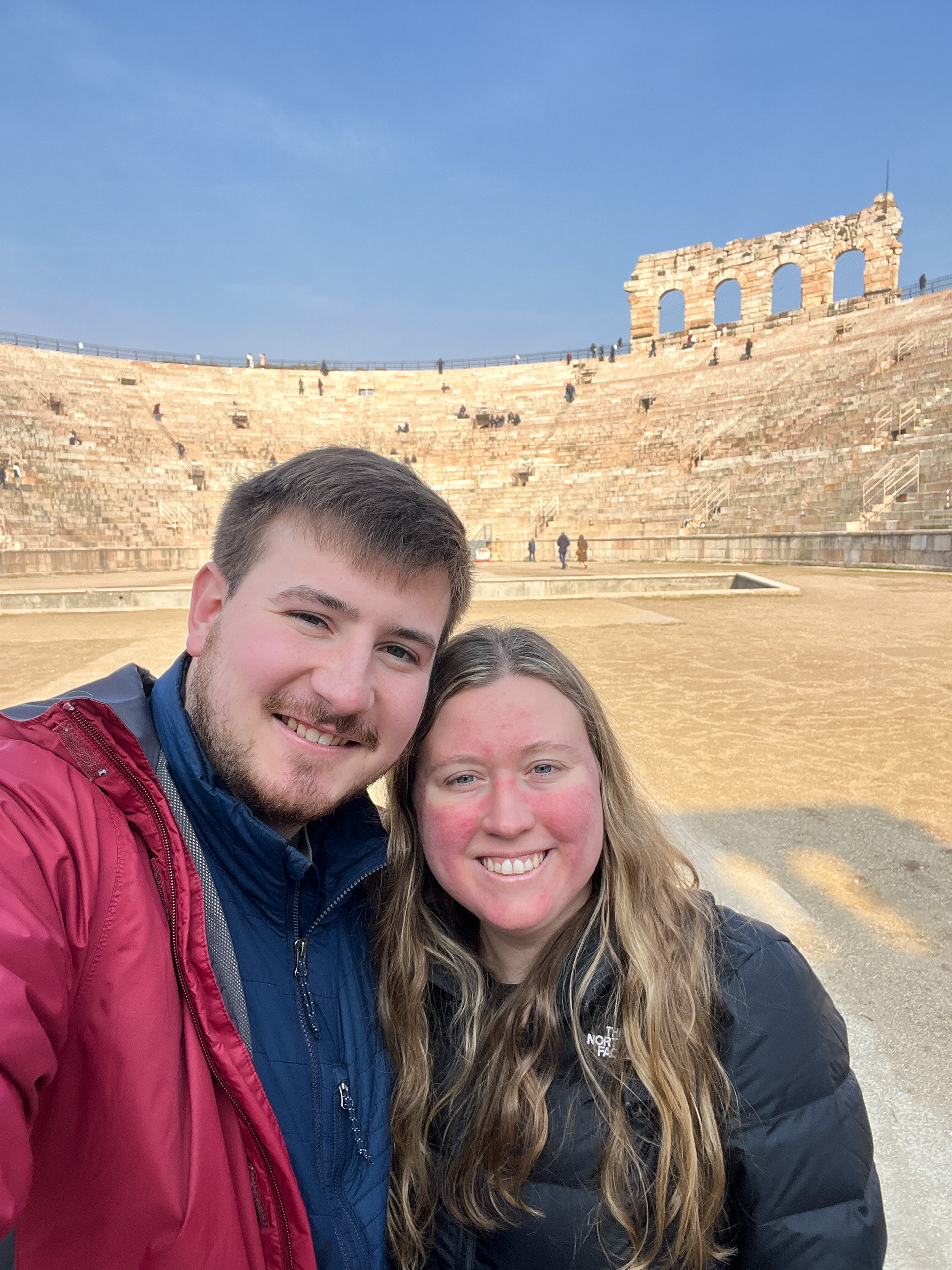 Daniel and Emilie in Arena di Verona