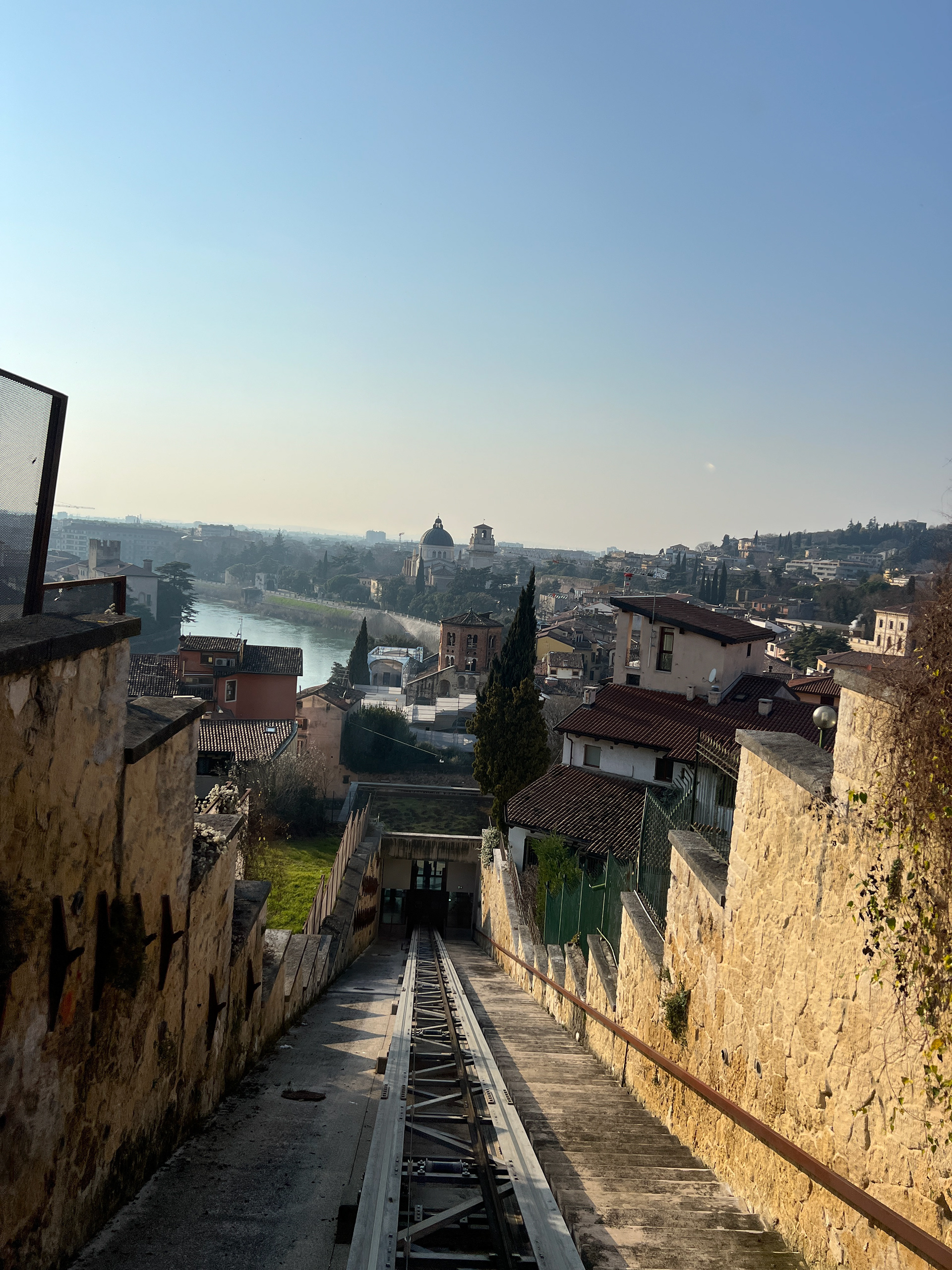 A view from the funicular
