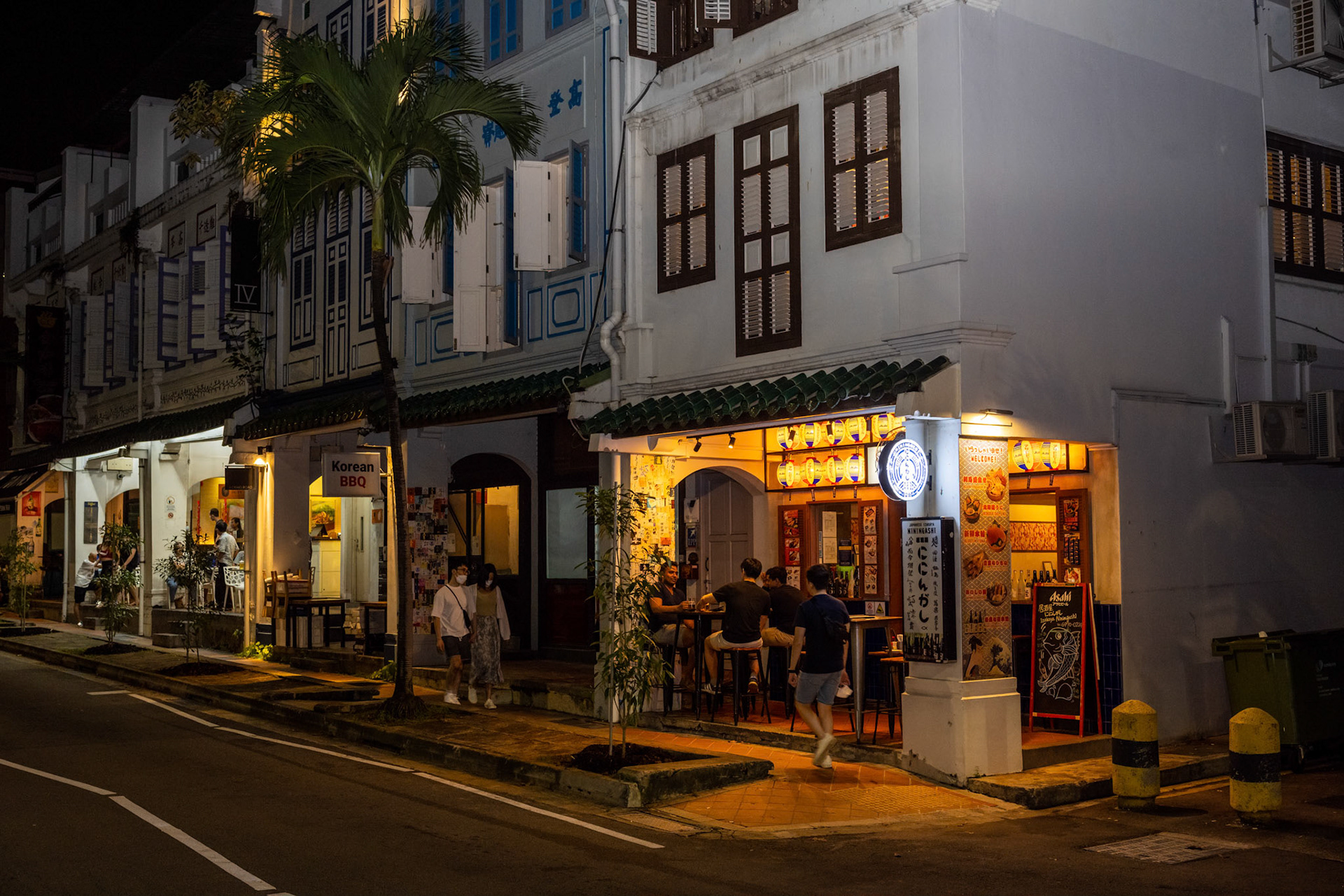 Cafe in Chinatown on recent walk around Singapore