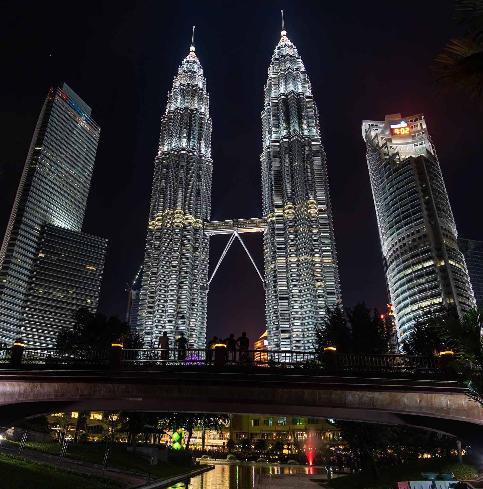 Park near Twin Towers, Kuala Lumpur