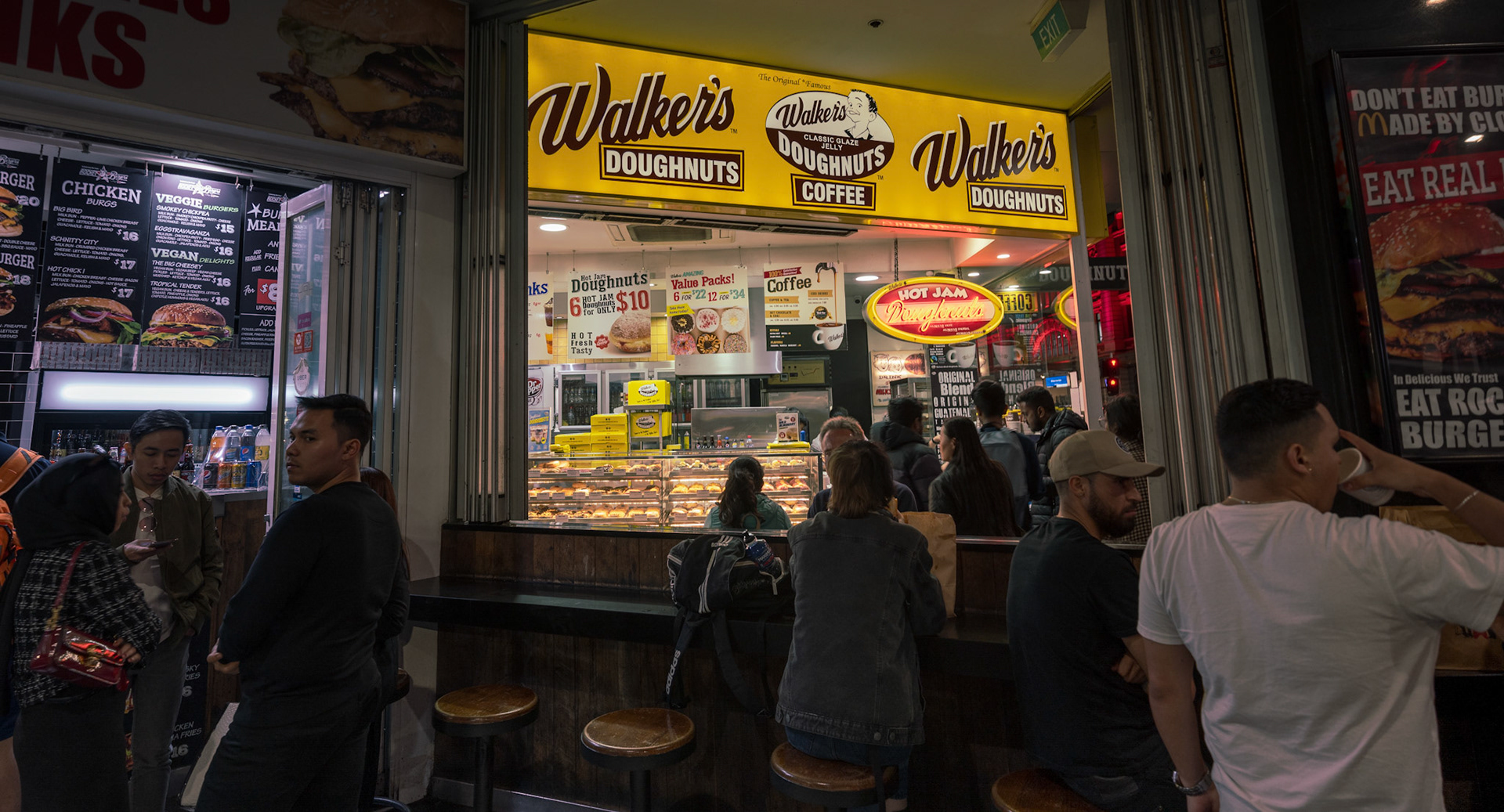 Walkers Jam Donuts - Melbourne