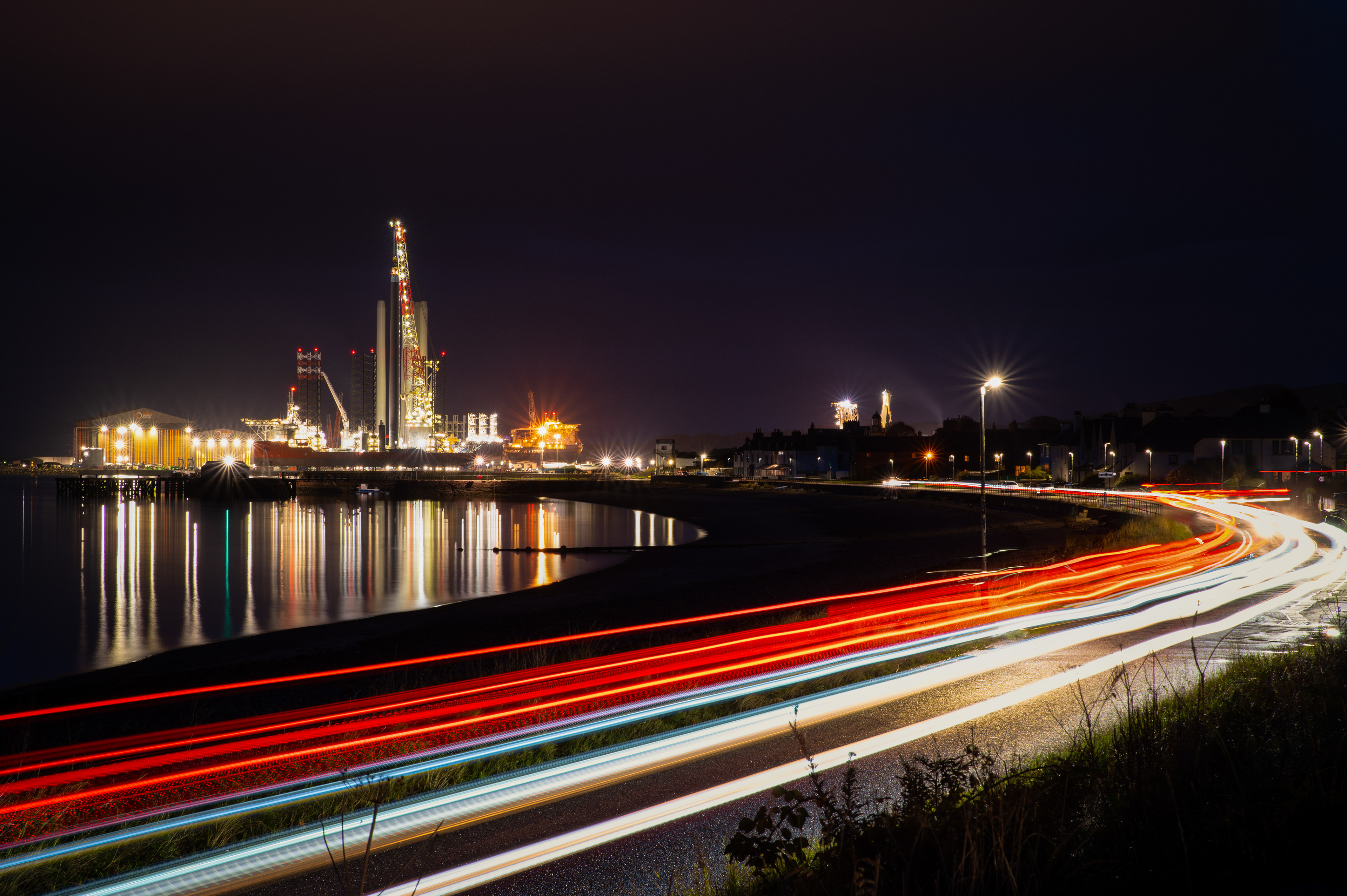 Cromarty Light trails