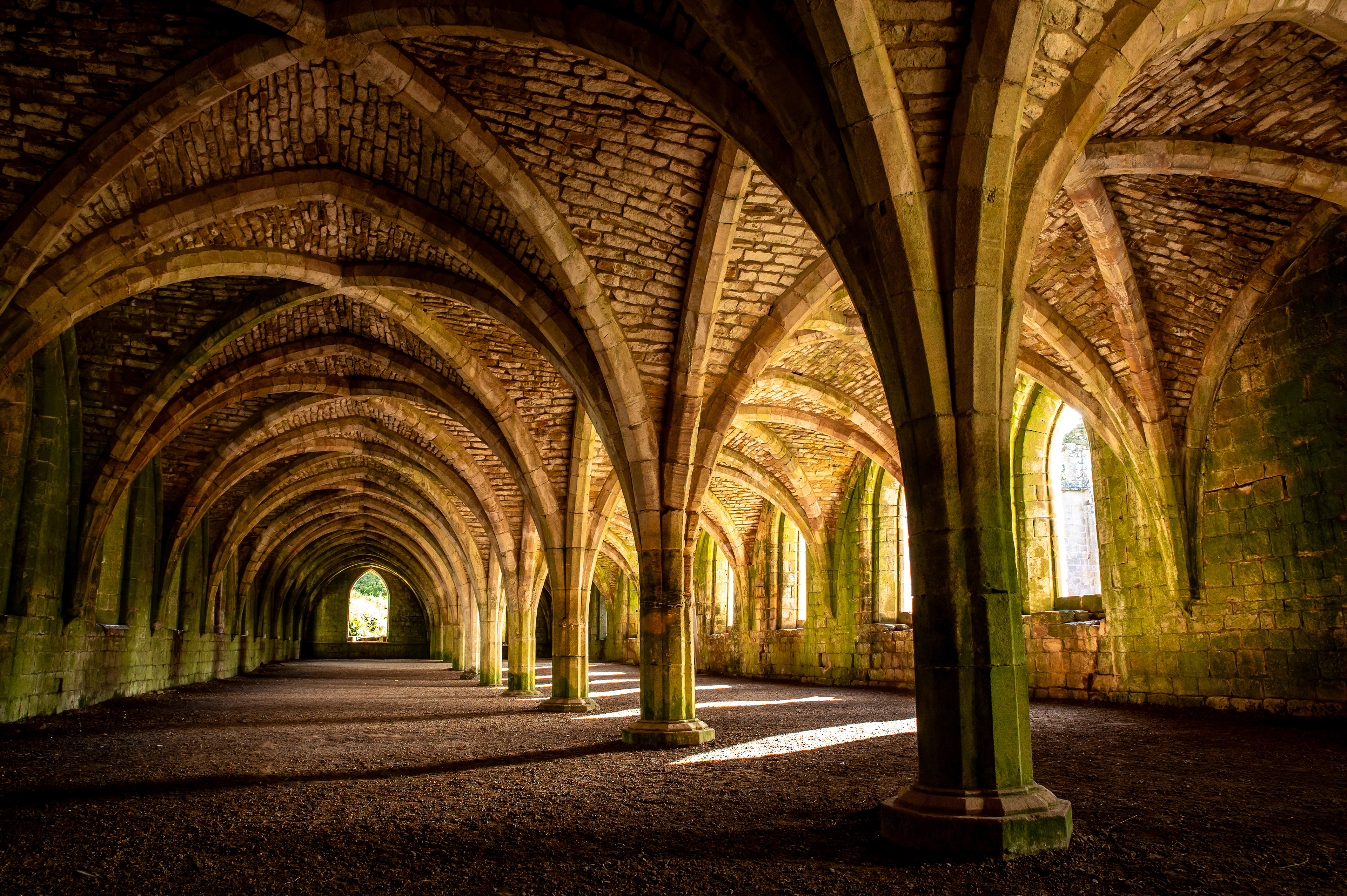 Fountains Abbey Cellarium