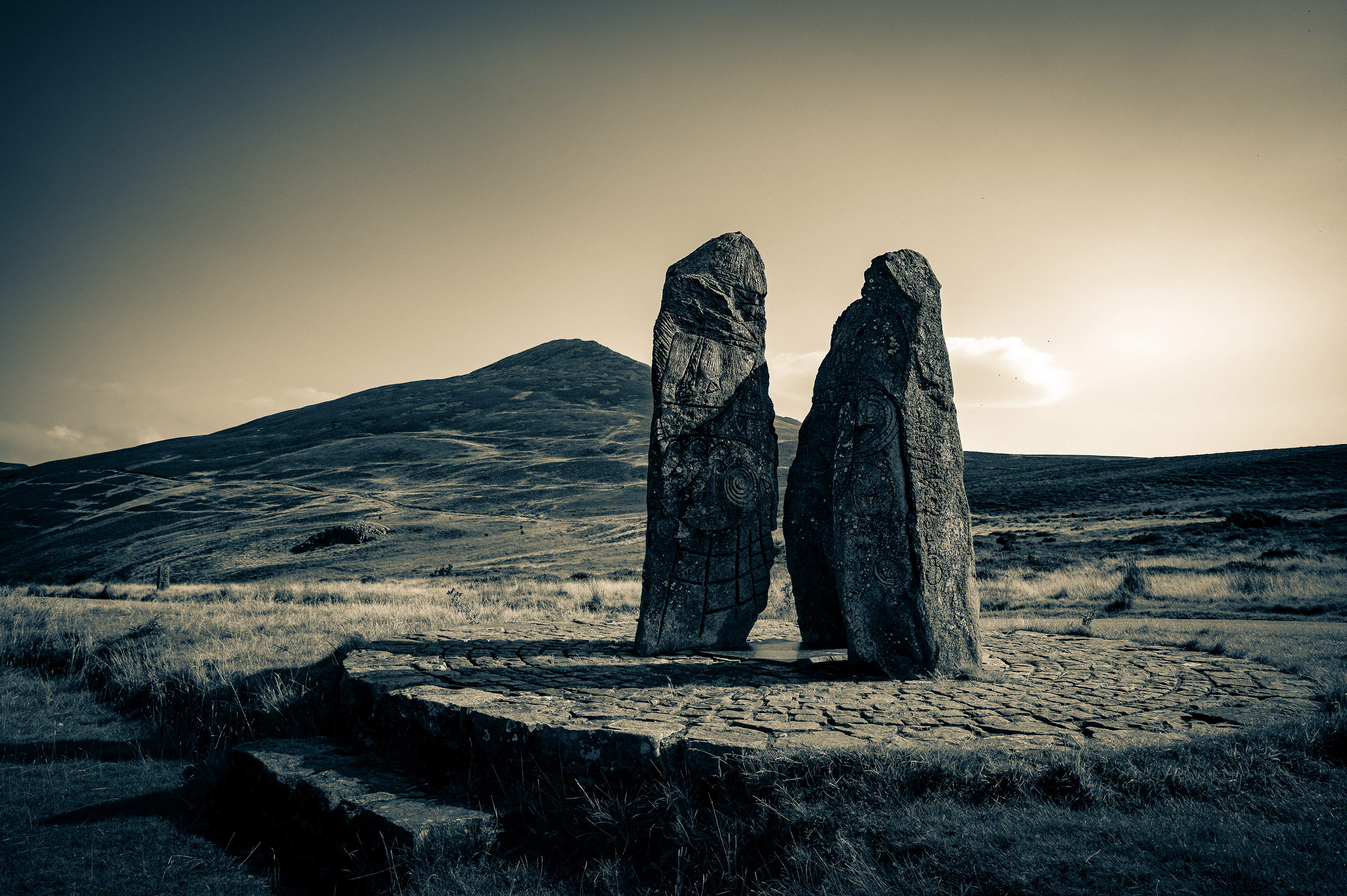 Standing stones of Yr Eifl