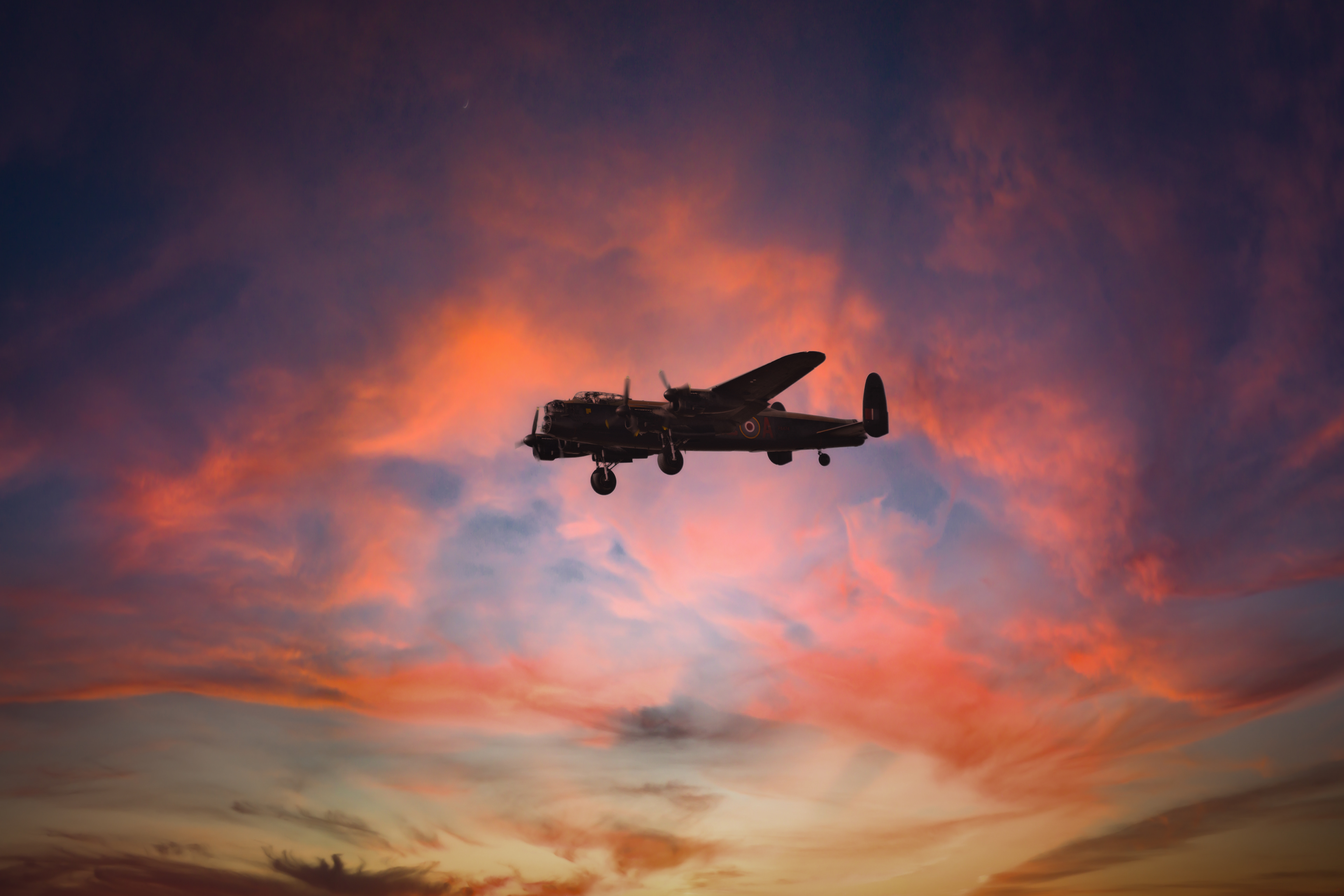 'Homeward Bound' Avro Lancaster Bomber