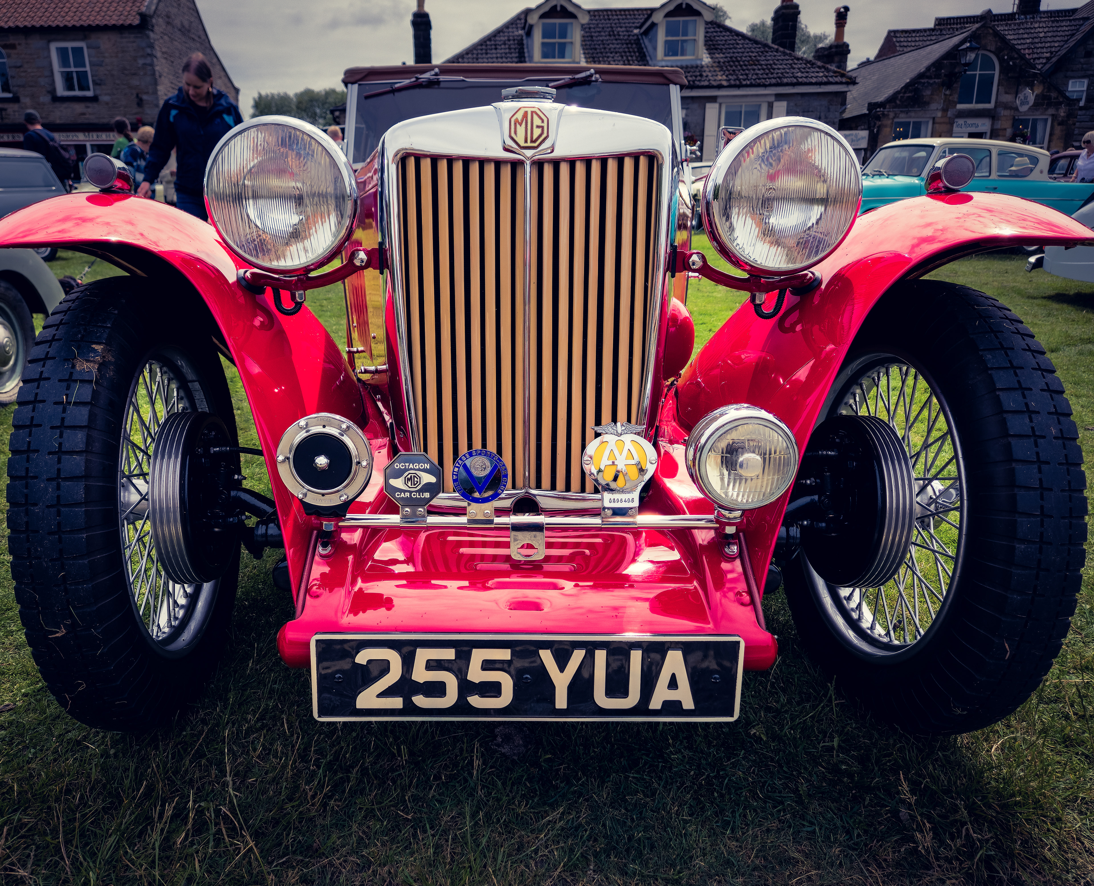 MG TC at the 2024 Heartbeat car rally
