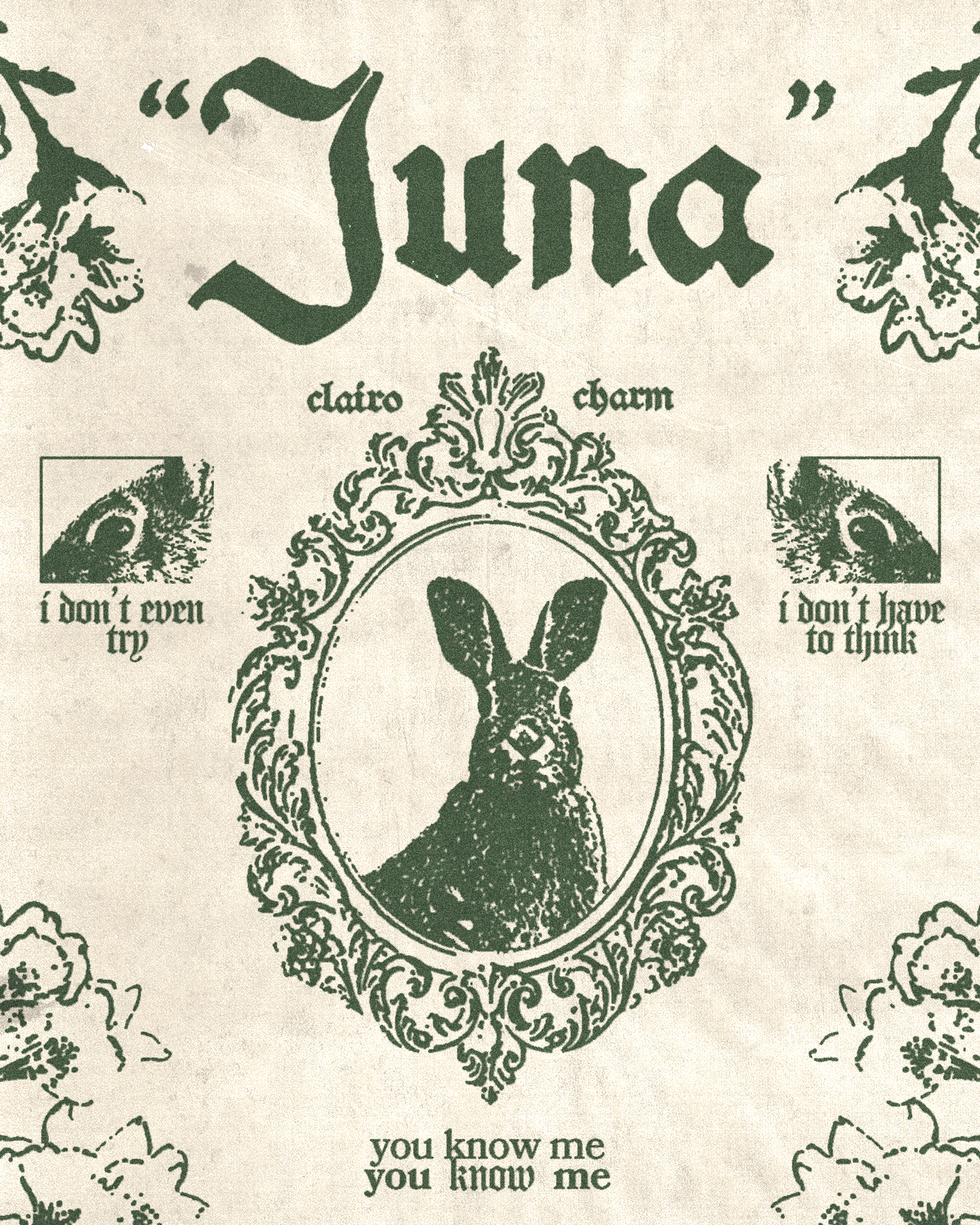 Clairo "Juna" Song Poster