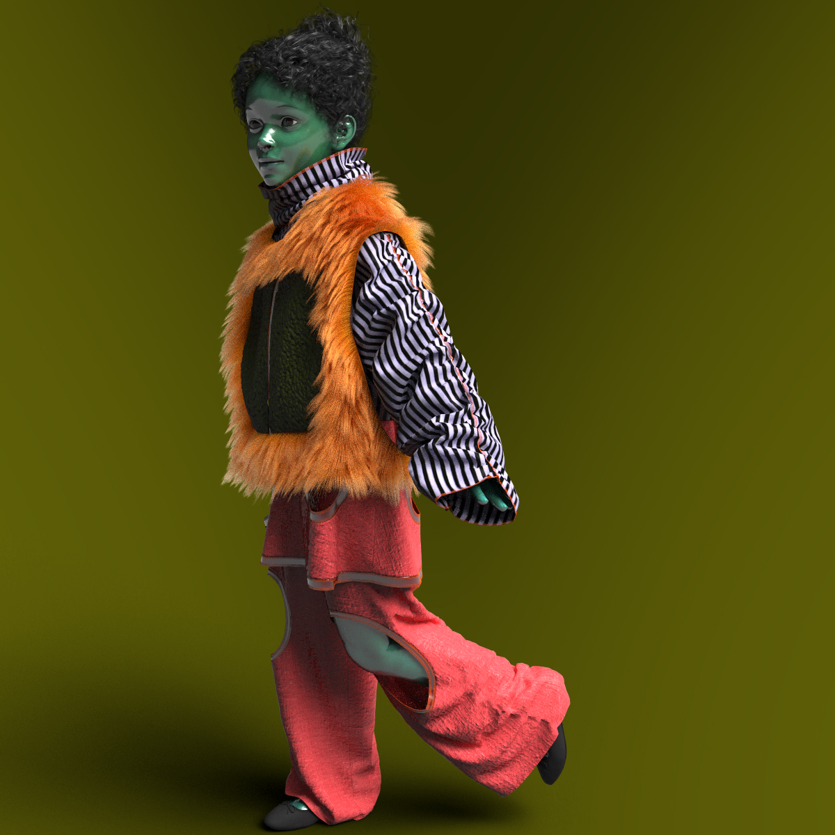 outfit1- rendered in clo3d