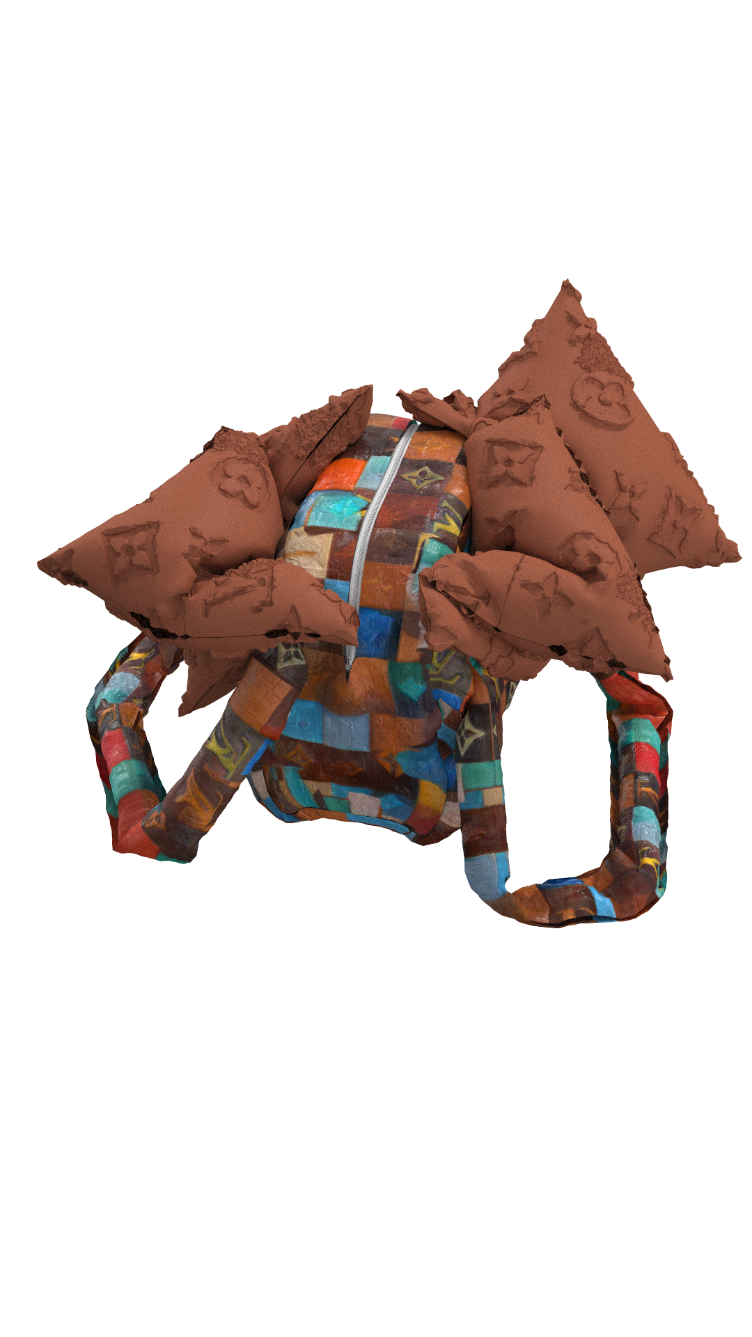 bags made in clo3d and rendered in clo3d