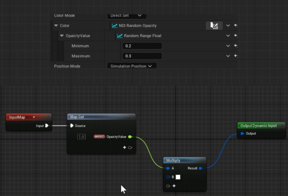 Custom script to control opacity