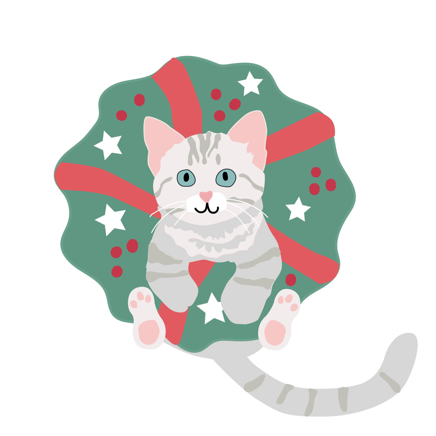 Cat Wreath