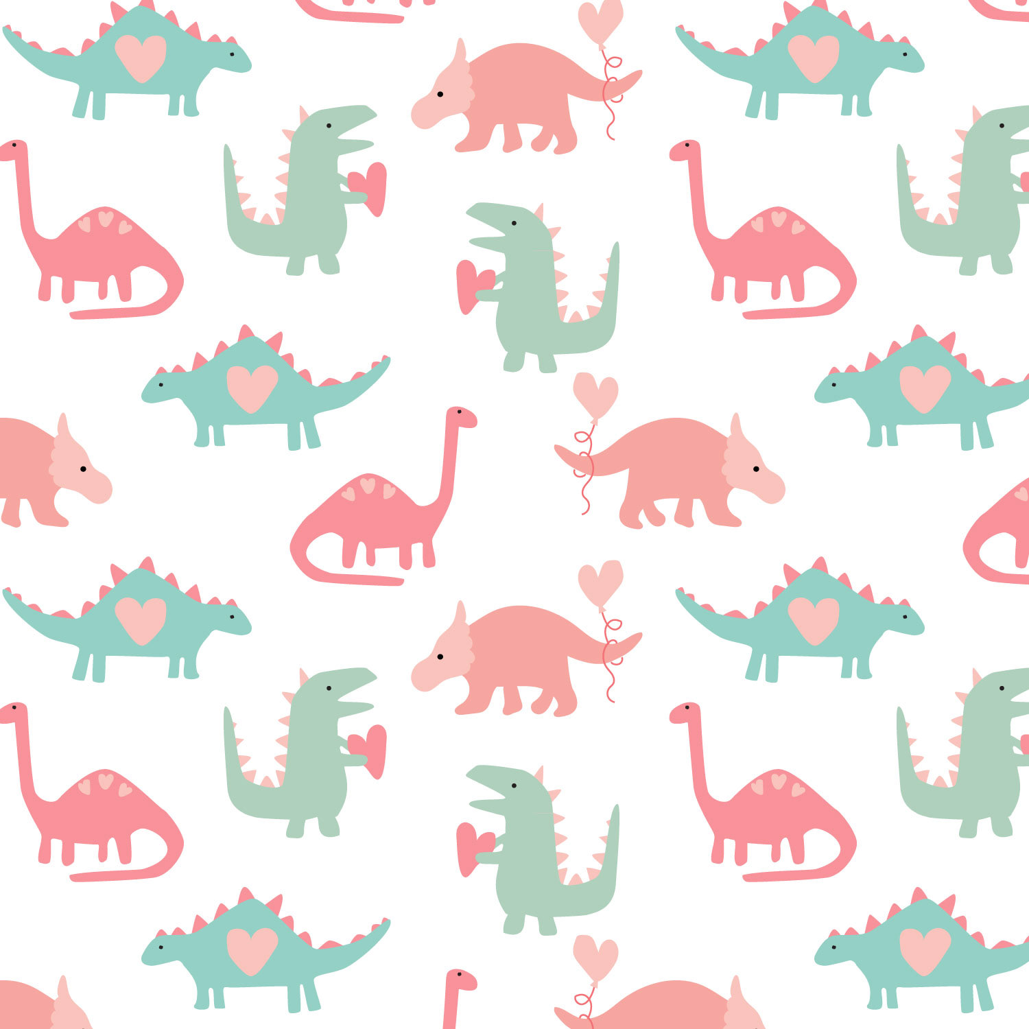 Lovey Dinos Pastel